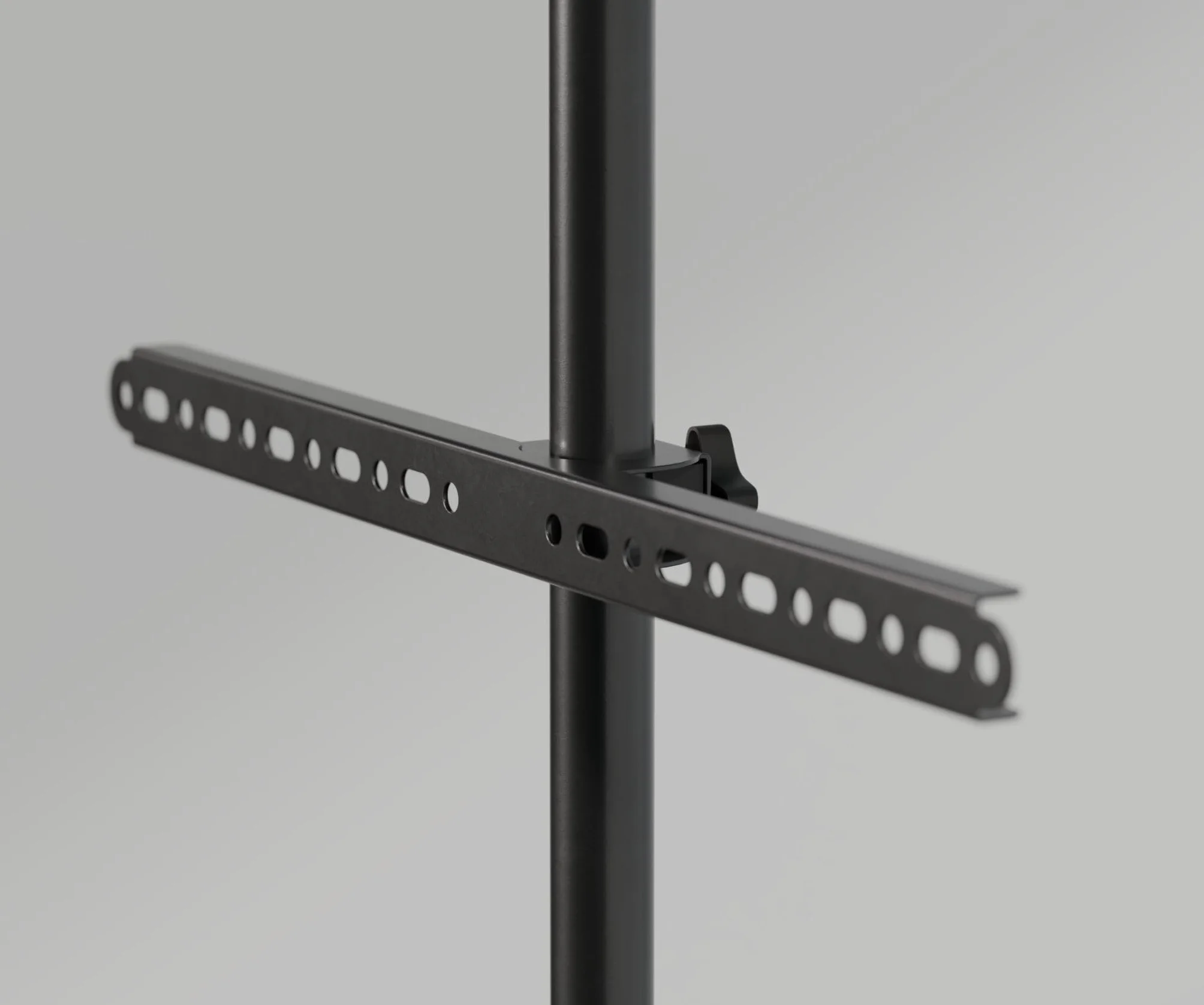 JAPANNEXT Support Trépied Bois pour TV & Écran 32-65 Pouces Charge Max 35 kg Hauteur & Pivot Réglable JN-3265-TRIWOOD