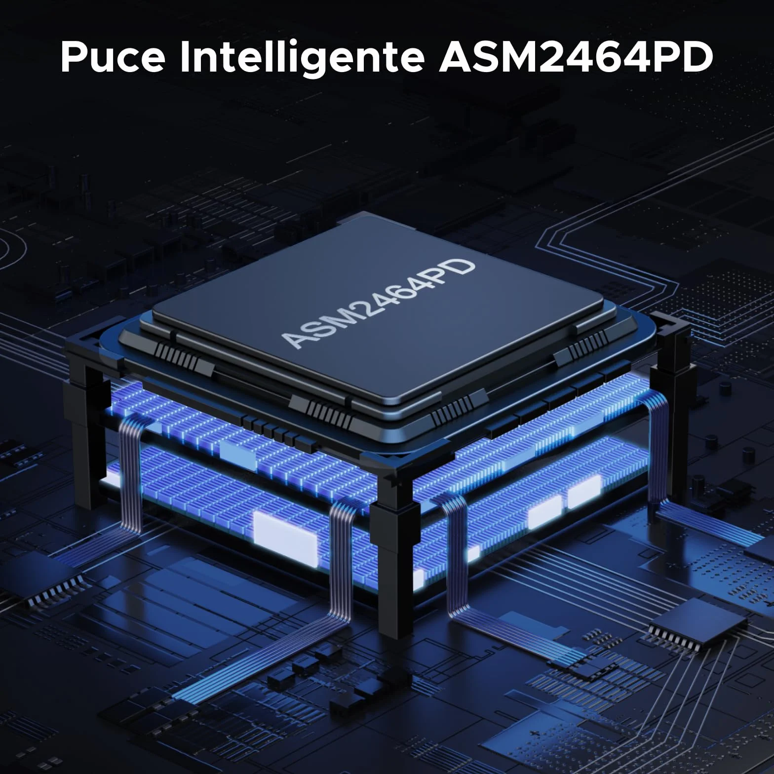 UGREEN Boîtier SSD M2 40Gbps USB 4 NVMe Compatible Thunderbolt 4/3 Aluminium