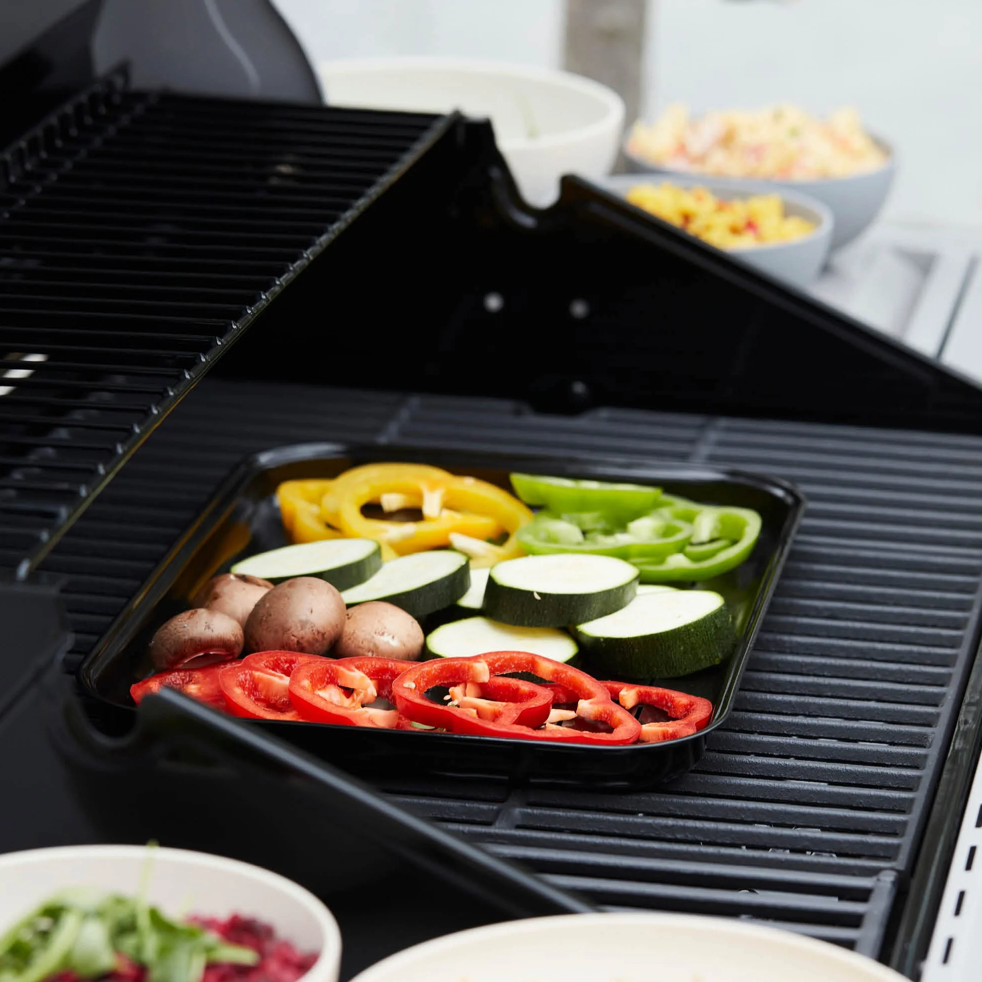 Barbecook Plateau à griller réutilisable en émail 34.5x23cm accessoire barbecue