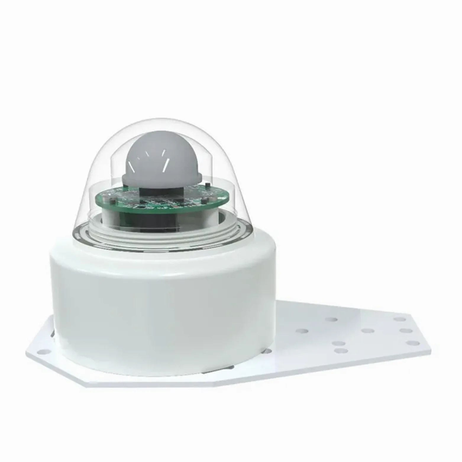 Pluviomètre optique multiparamètre haute précision à impulsions infrarouges intelligentes, capteur de pluie RS485(7 in 1)