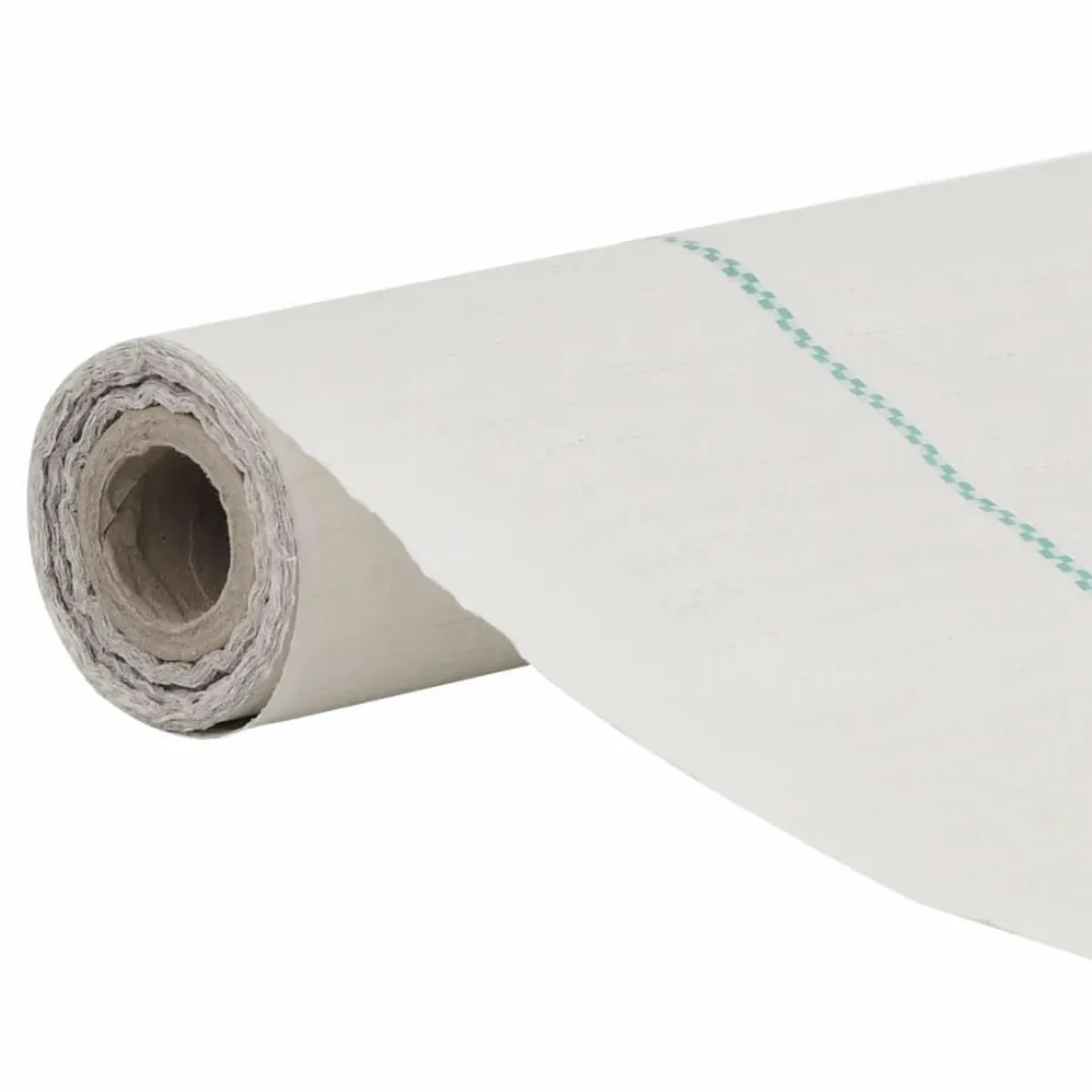 Membrane Anti-Mauvaises Herbes Blanche 4x5 m PP géotextile perméable à l'eau et à l'air pour Jardin terrasse allée pelouse stabilisation Drainage