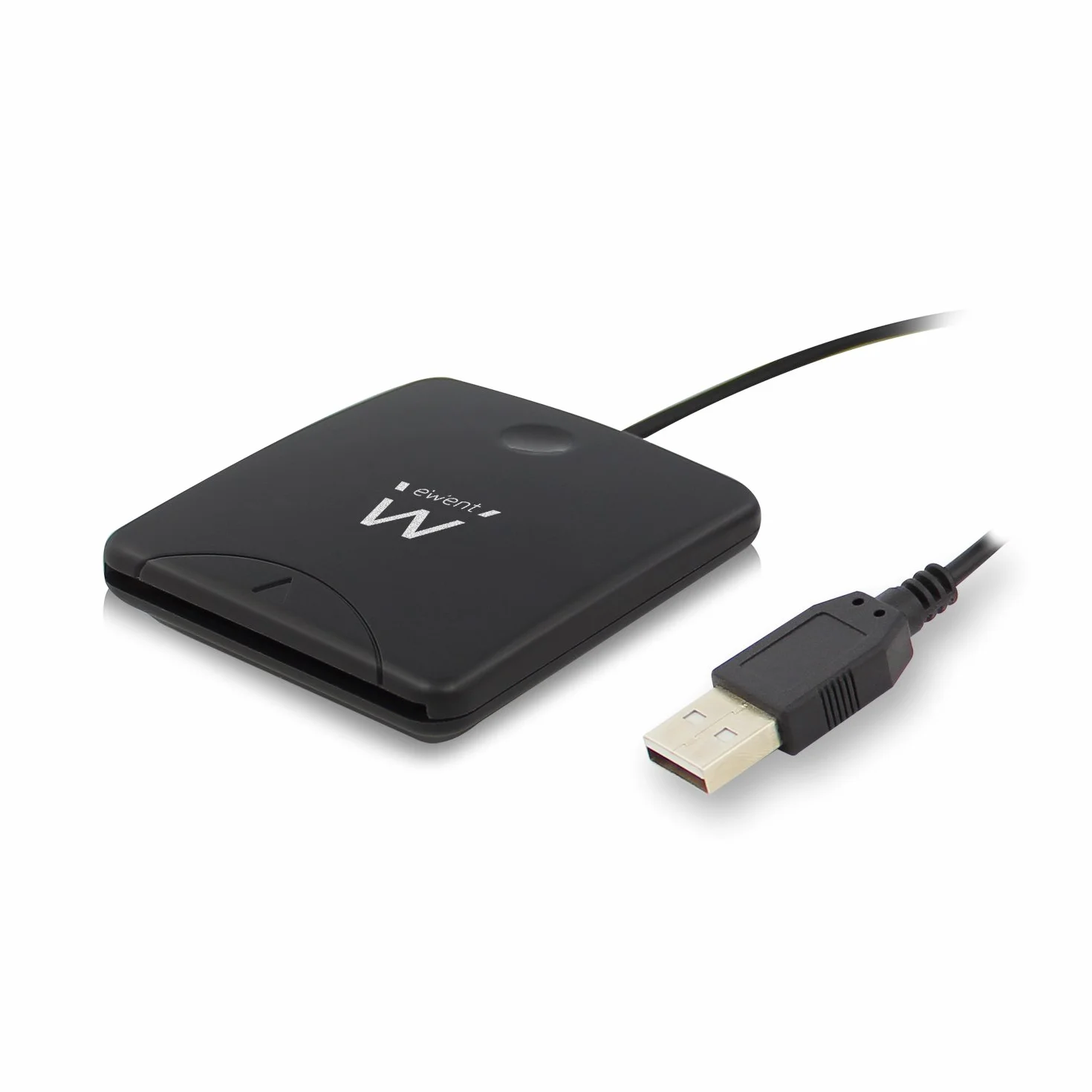 Ewent Lecteur de carte à puce USB PC/SC WHQL noir