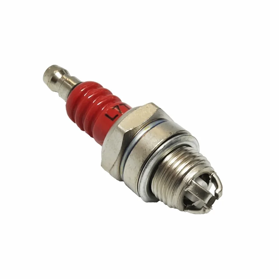 Lot de 1, 3 ou 5 Bougies d'allumage à 3 pôles L7T for tronçonneuses et débroussailleuses, Accessoires for Machines de Jardin et tondeuses à Gazon(3PCS)