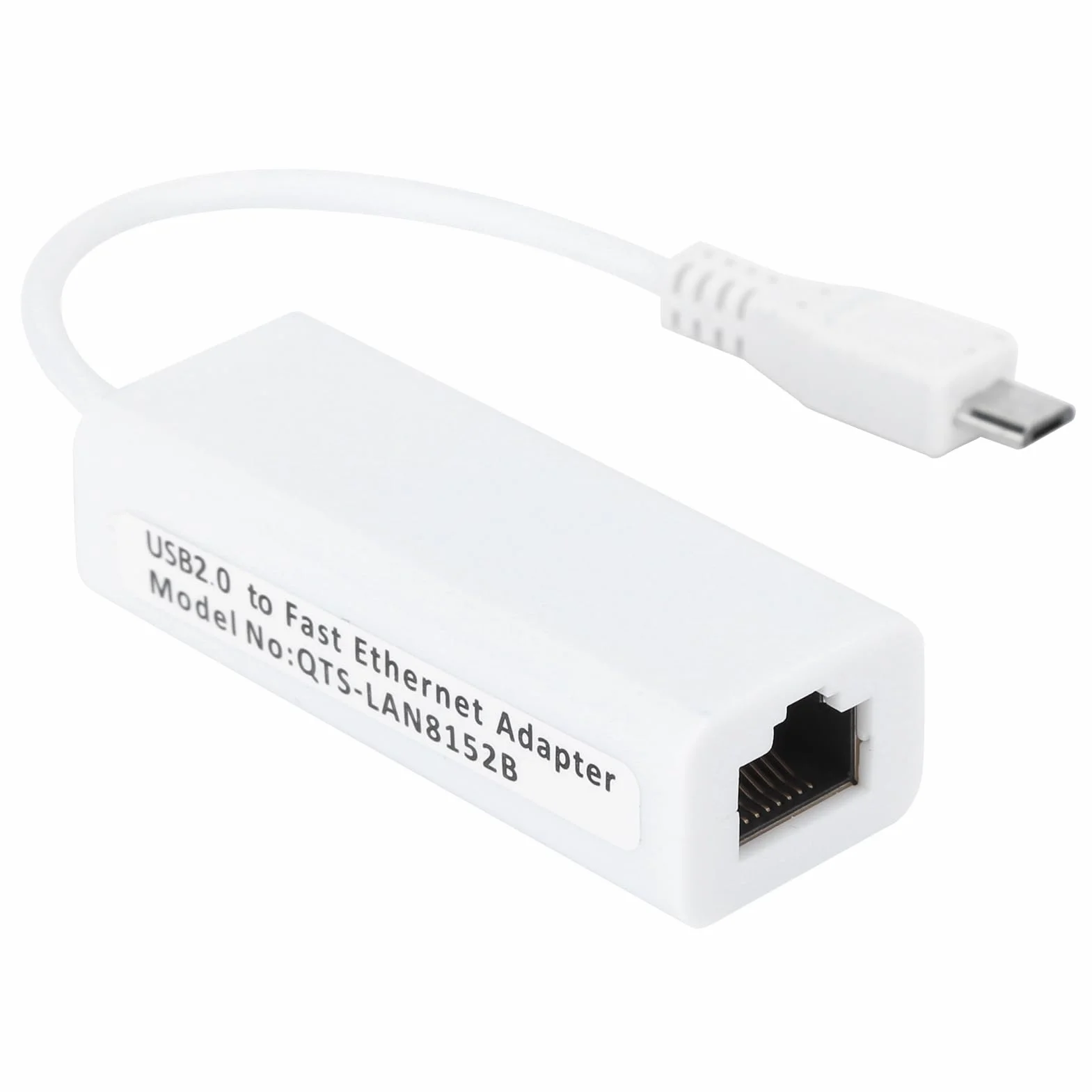Adaptateur Ethernet Micro USB vers RJ45 100Mbps IEEE 802.3X USB 3.0 pour Zéro 1.3