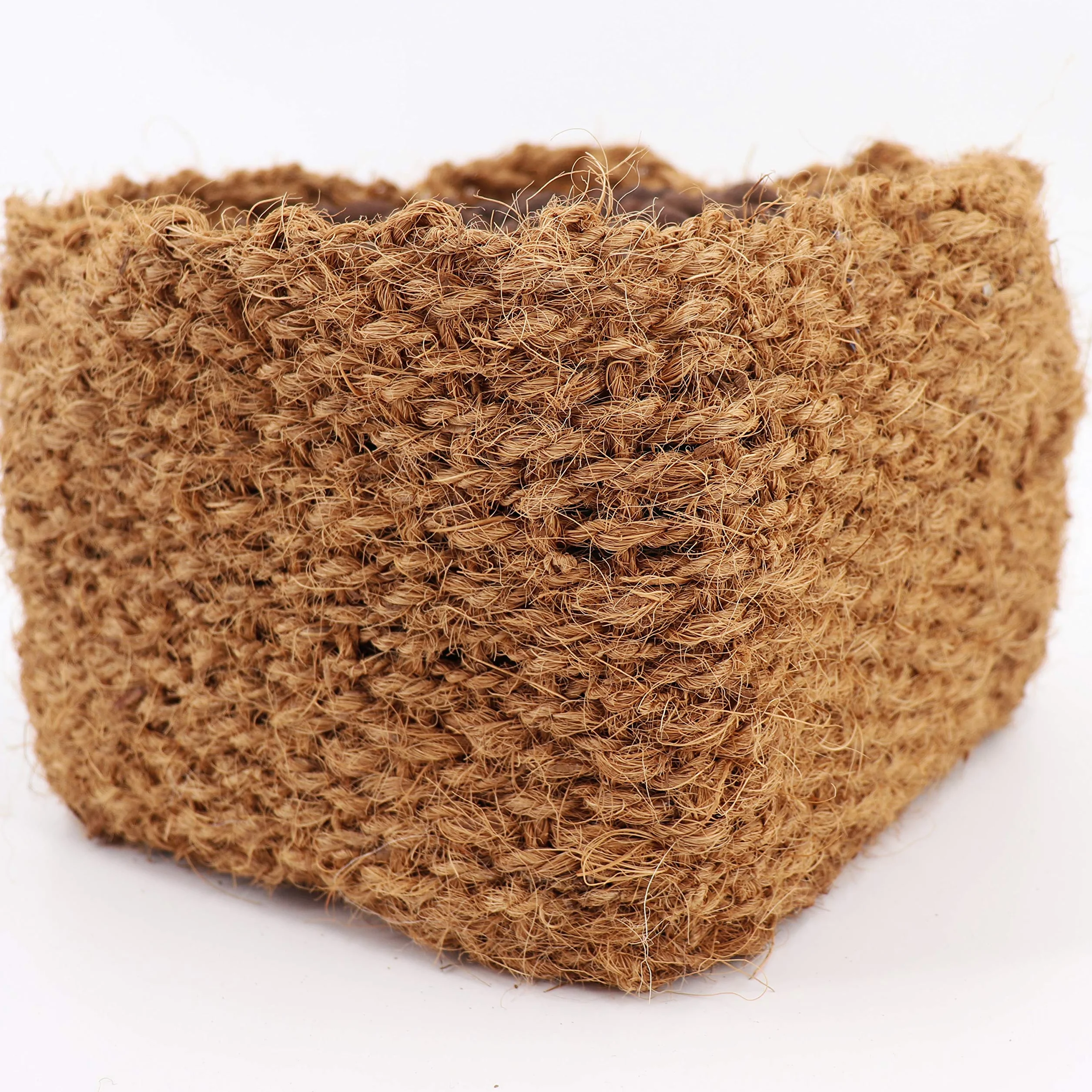 Panier de cocotier 20 x 20 x 15 cm pour étang Tapis de Rivage et Talus