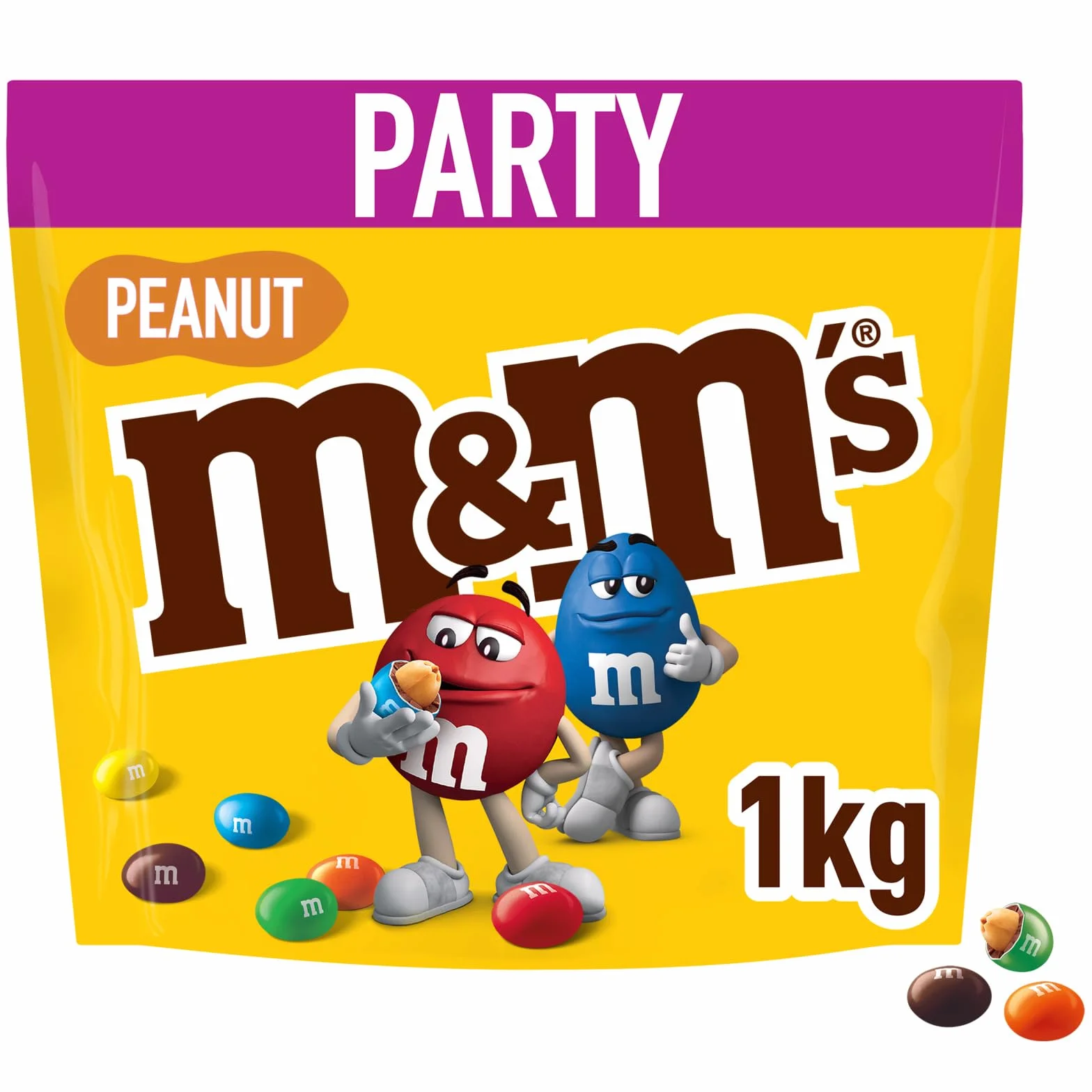 M&M'S Cacahuète 1kg Sac