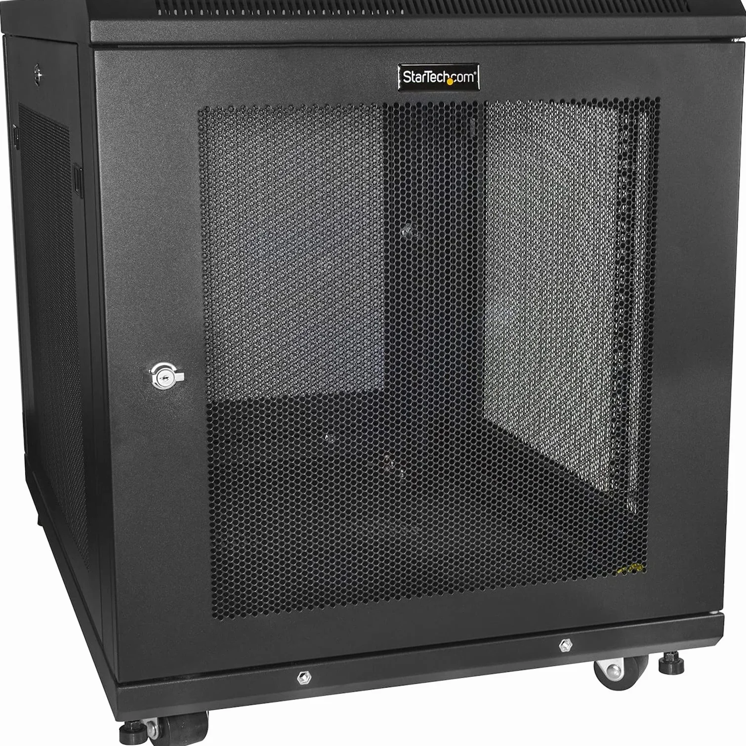 StarTech Armoire Rack 12U 19 pouces 4 Montants Fermé 75 cm 450 kg