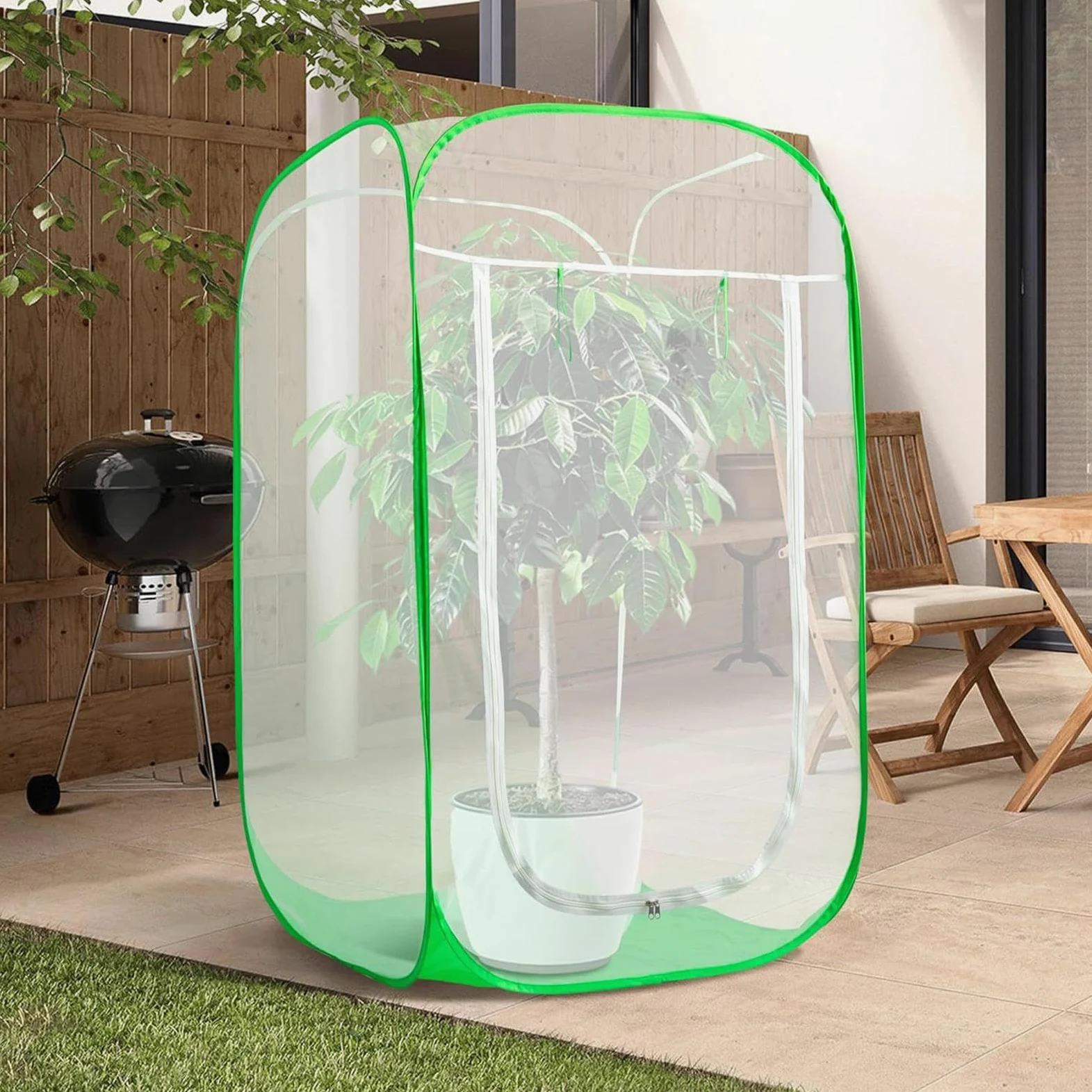 Voiles d'Hivernage pour Extérieures Protecteur À Design Pop | Housse Anti-gel Respirante contre le Gel Pour Potager Tomates Rosiers Arbustes à Baies et Protection