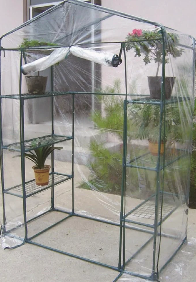 Serre Maison PVC avec 8 étages
