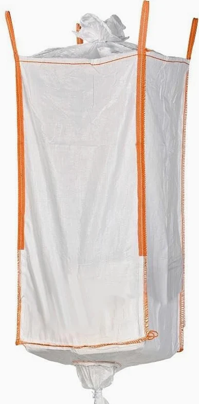 Grand Big Bag 1.75m³ | Big Bag 90x90x190cm | Sac avec Goulottes de Chargement et de Vidange | Lot de 10 sacs