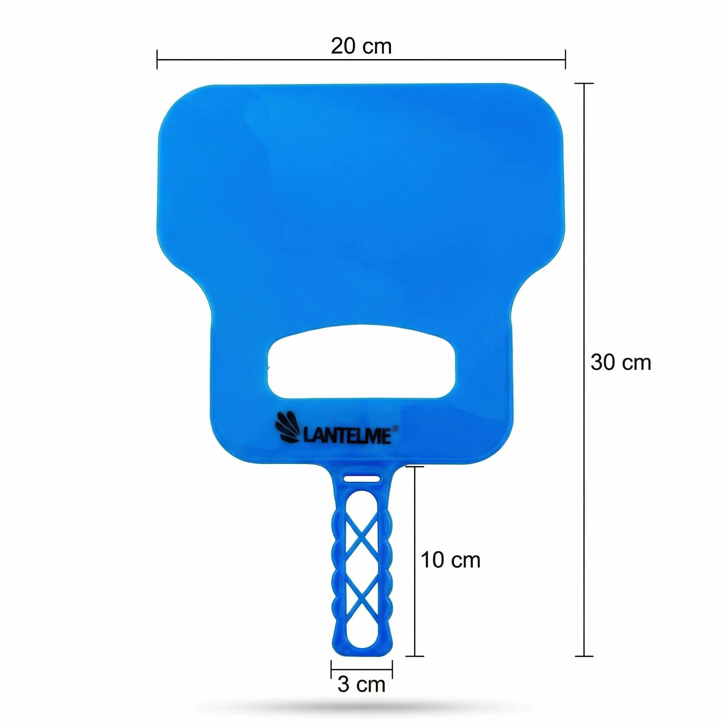 Lantelme Lot de 3 Éventails de Barbecue 20 x 30 cm Aide Allumage sans Chimiques