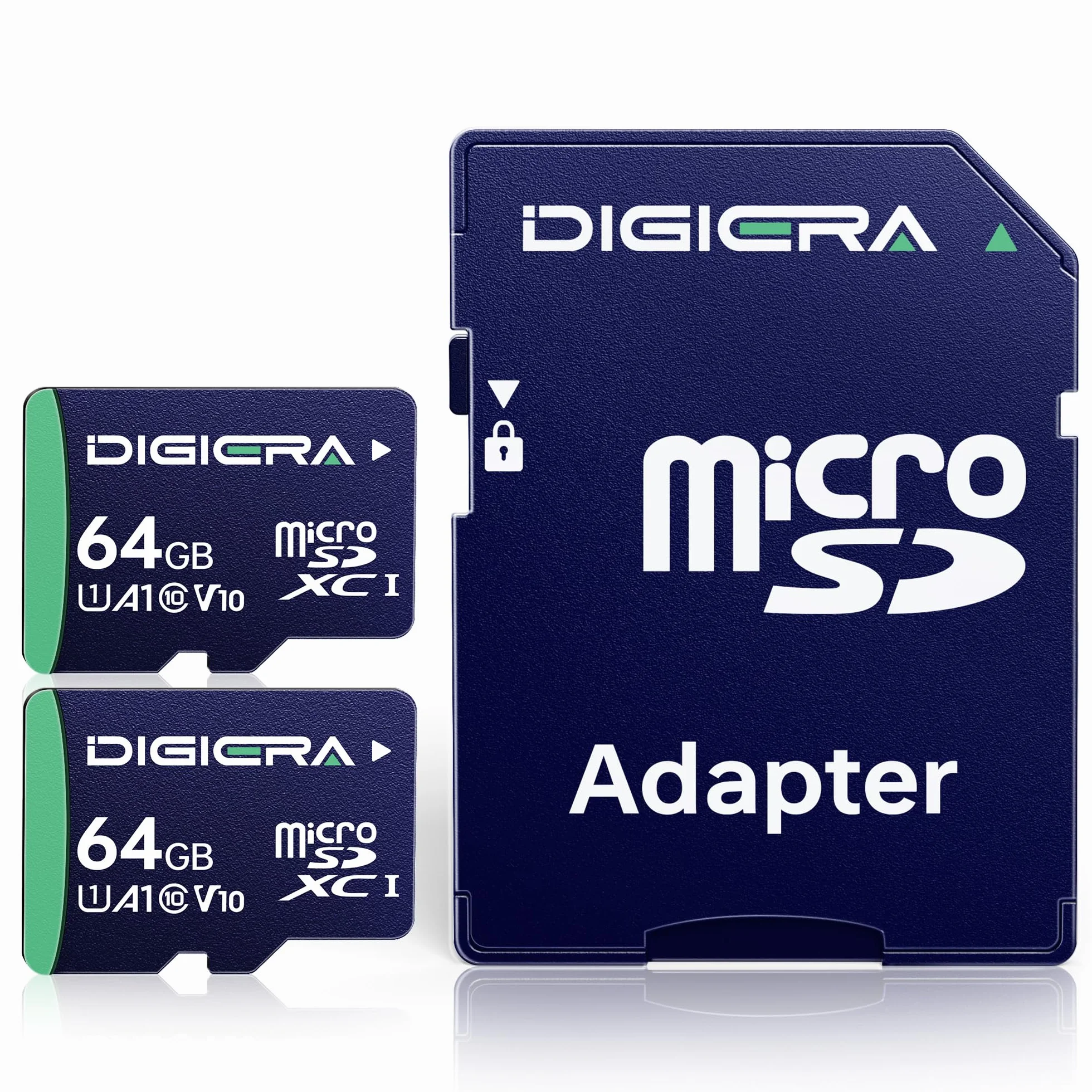 Carte mémoire microSDXC UHS-I CT100 64 Go Adaptateur 100 Mo/s C10 U1 V10 A1