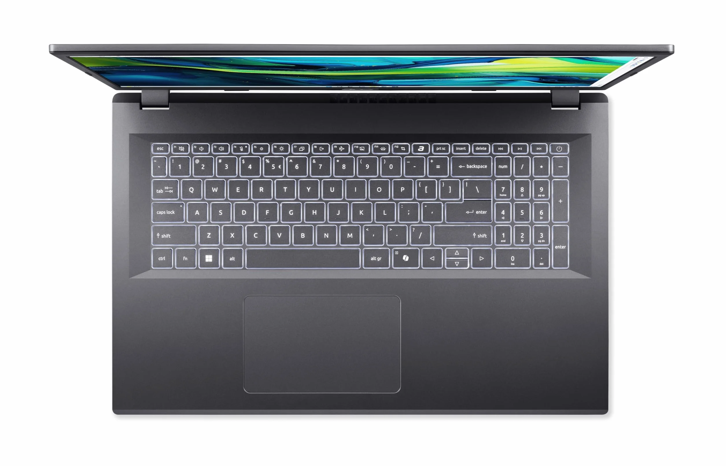 Acer Aspire 17 PC Portable 17.3" FHD 60Hz Intel Core i5-1334U 16 Go RAM 512 Go SSD Intel Iris XE Windows 11 Home Gris Clavier AZERTY A17-51M-54F8