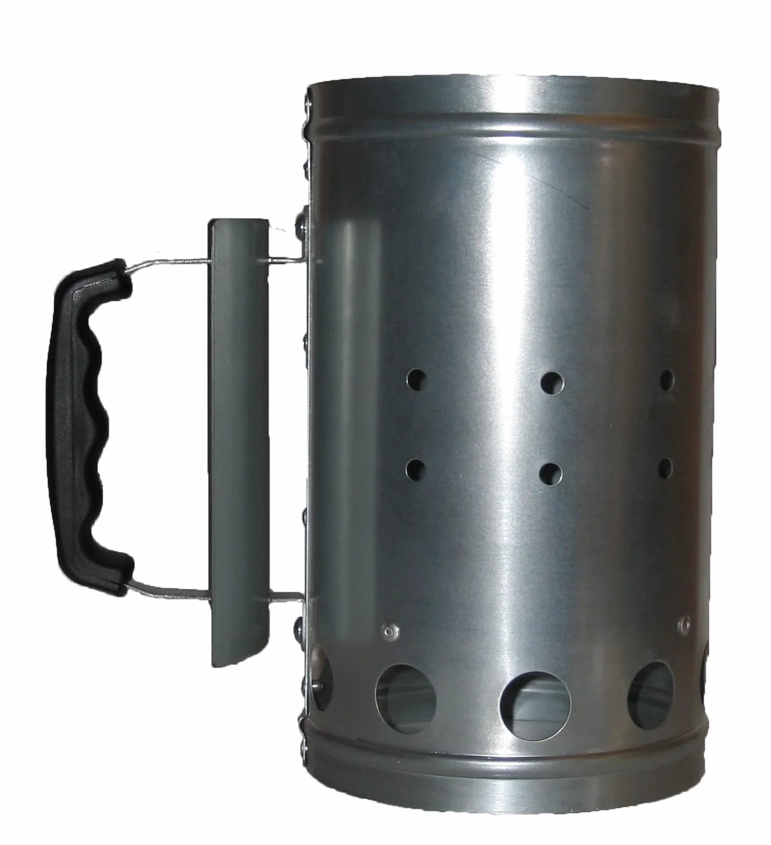 Bambelaa! Allume-feu à charbon pour barbecue et poêle, démarrage rapide (argent)