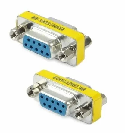Convertisseur Adaptateur Série RS232 DB9 9 Broches Femelle vers Femelle