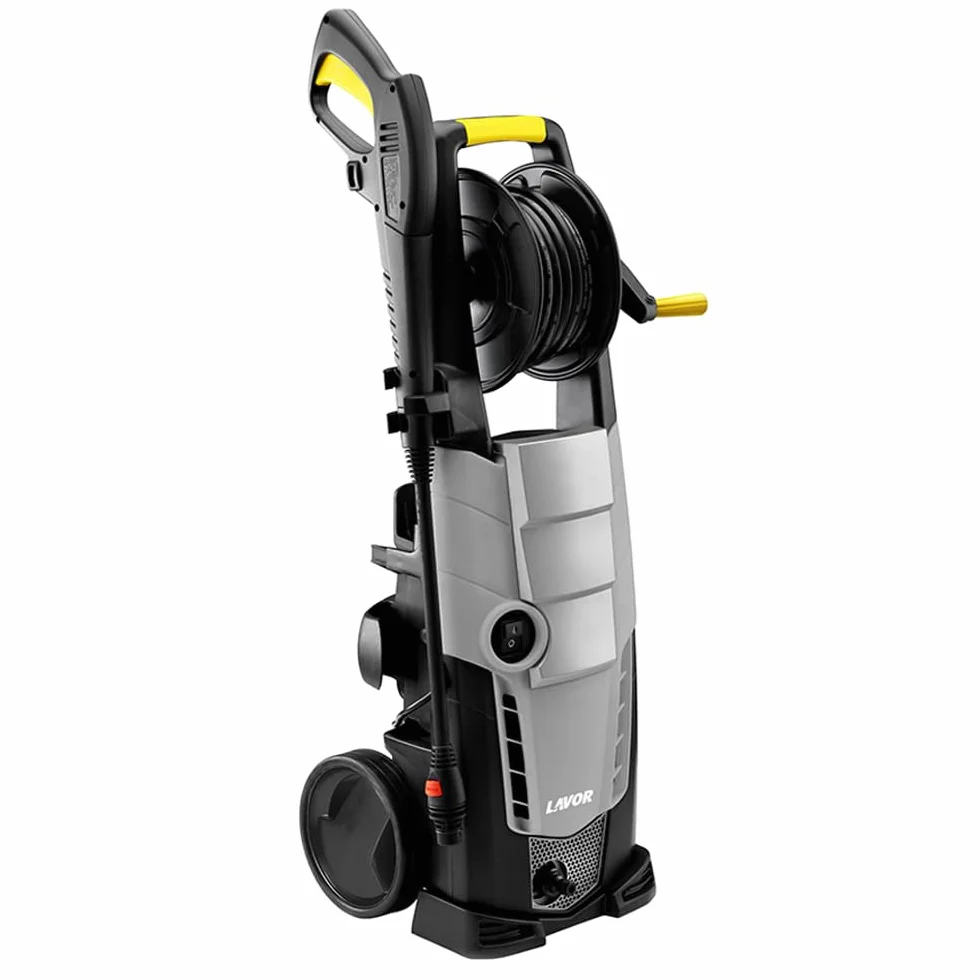 Lavor Nettoyeur Haute Pression GALAXY 160 GL avec Enrouleur, deux Brosses et Accessoire Lave Sols, Puissance 160 bar max, Débit 510 l/h max, Moteur 2500W