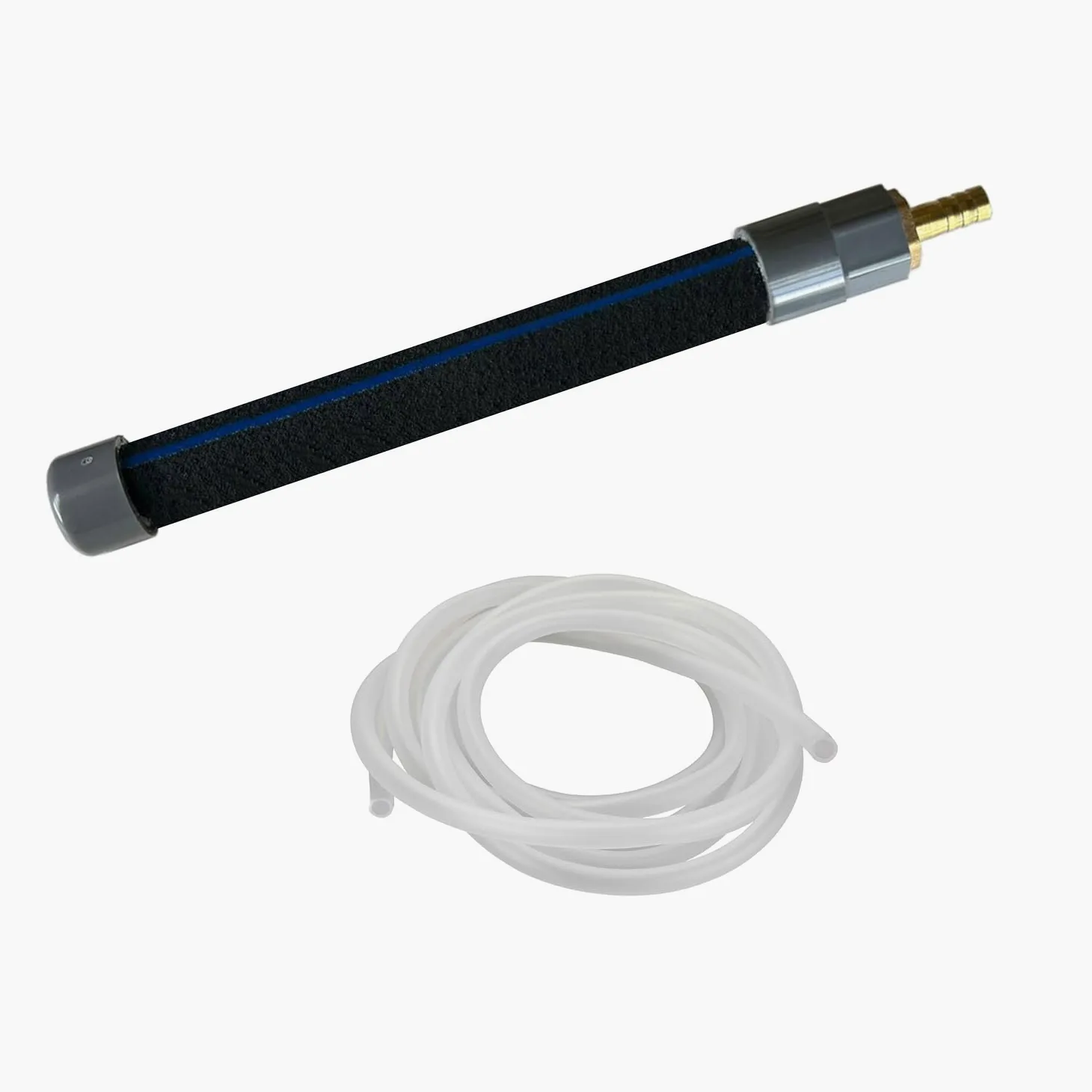 Koi Teich Diffuseur d'oxygène, système de ventilation, barre de ventilation nano-bulle auto-coulante, faible bruit et anti-obstruction, bâton d'oxygène haute performance pour aquarium (55 cm)
