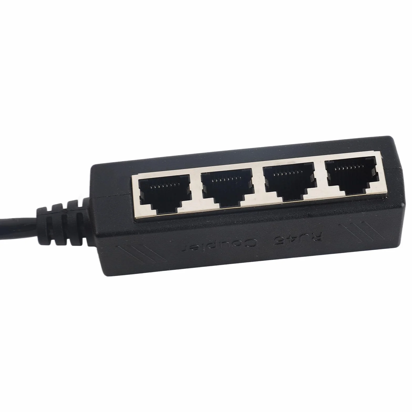 Fafeicy Doubleur RJ45 Multiprise Ethernet Splitter 1 à 4 Port Répartiteur Câble Ethernet pour Réseau Stable Compatible Routeur PC TV