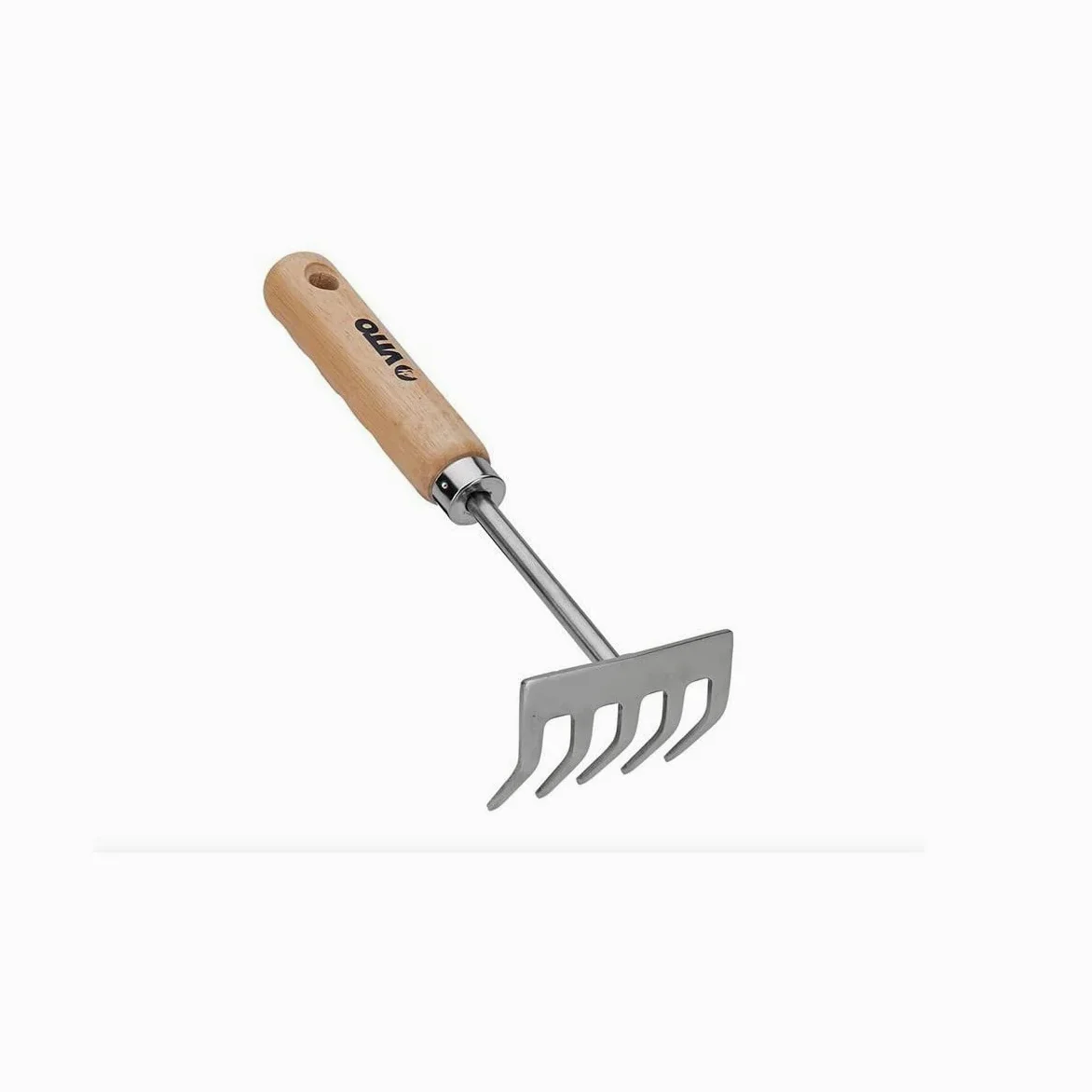 VITO - Kit 9 Outils de Jardin Manche Bois INOX et Fer forgés à la Main Outils de Jardin