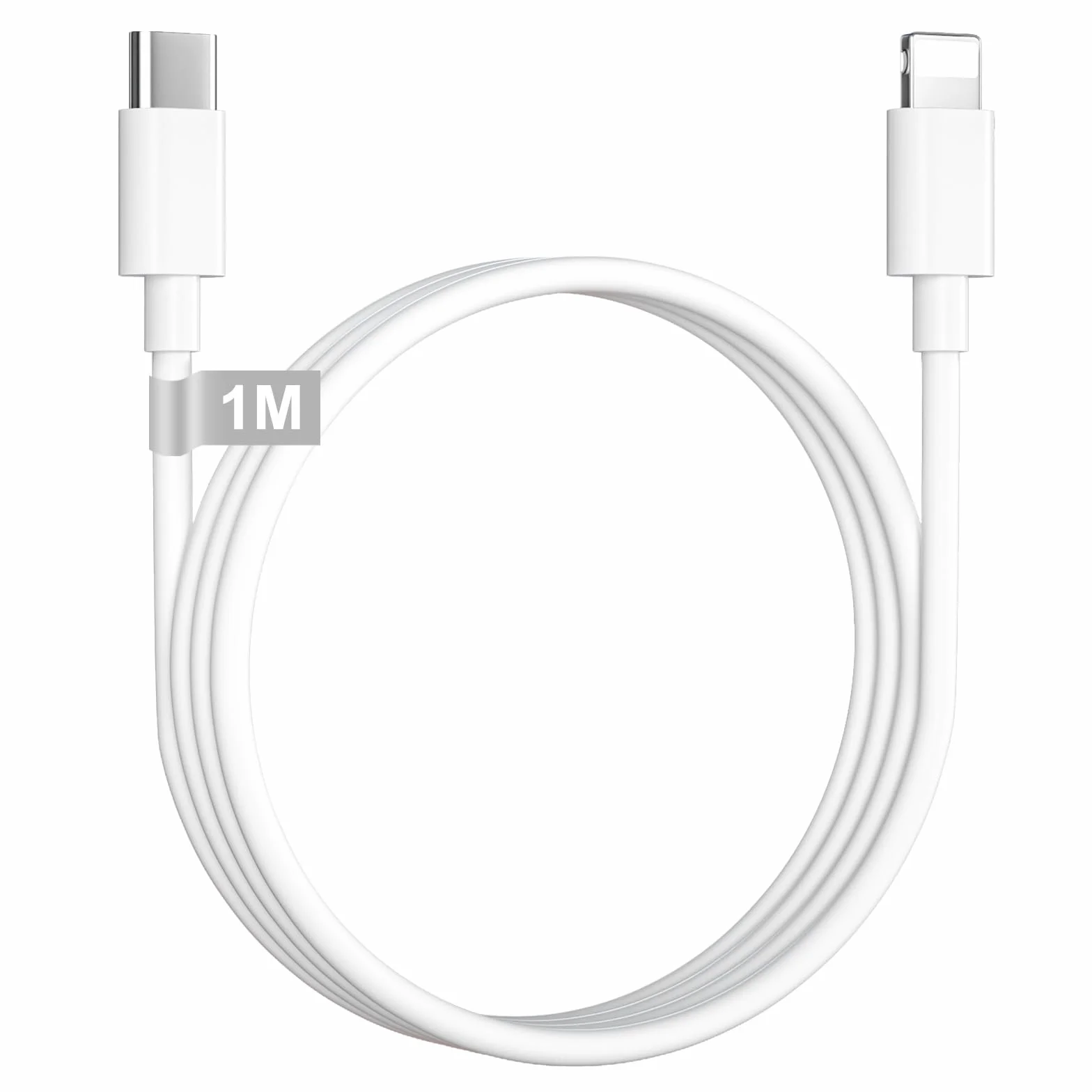 Câble USB C vers Lightning MFi Charge Rapide pour iPhone 14 Pro Max/13/12 Mini/11/XS/XR/8/SE/iPad