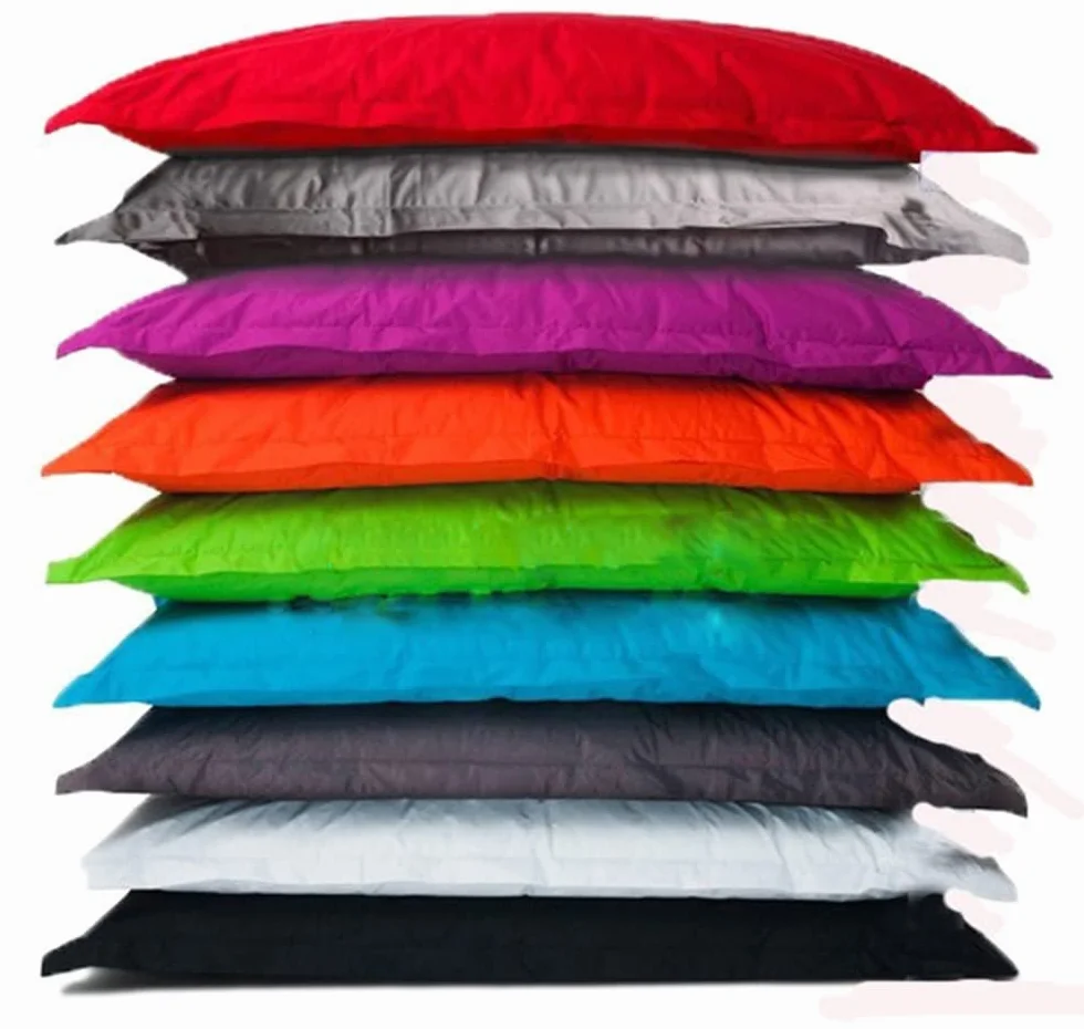 Pouf Flottant pour Piscine, Grand Pouf Confortable pour Extérieur Intérieur, Côté Piscine, Haricot Flottant, Canapé