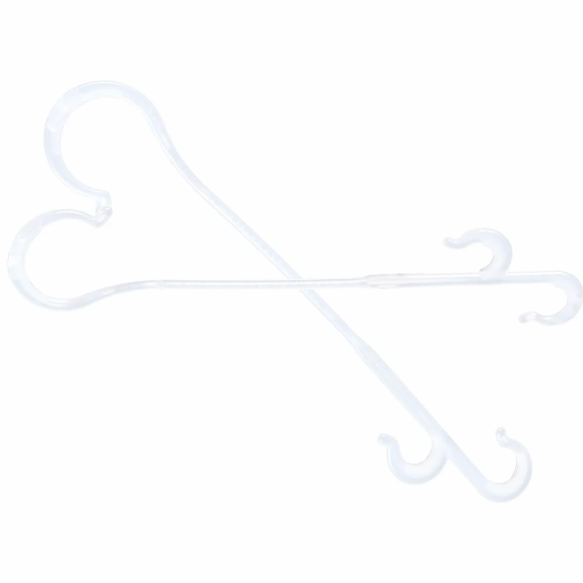 NUOBESTY 850 Crochets de Support en Nylon pour Plants de Tomates et Concombres, Économise Main-d'œuvre et Temps de Fixation, Adaptés pour Serrage et Jardin