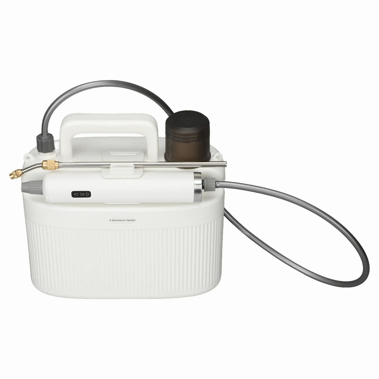 Jeanoko Pulvérisateur de Jardin 2200 Mah Pulvérisateur à Dos Pulvérisateur électrique Potable Rechargeable pour Les Plantes de Mauvaises Herbes de Pelouse de Cour