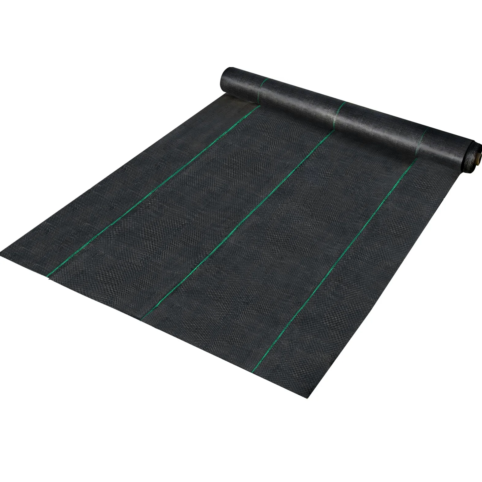 VEVOR Toile Tissée Jardin 91,4 m x 1,83 m Toile Anti-Mauvaises Herbes Tissé Anti-UV pour Les Allées des Terrasses Empêcher Les Mauvaises Herbes et Idéal Également pour Les Allées de Potagers