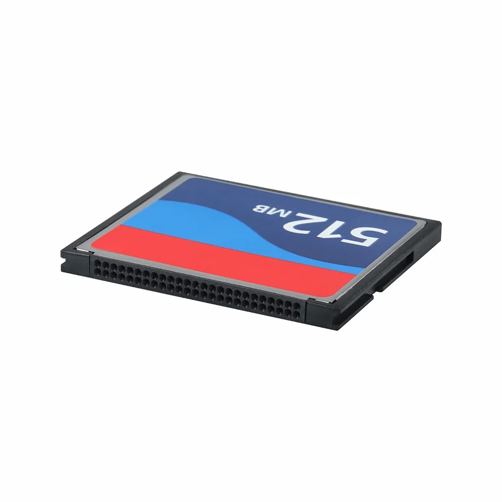 Carte CompactFlash CF Type I 512 Mo pour appareil photo numérique