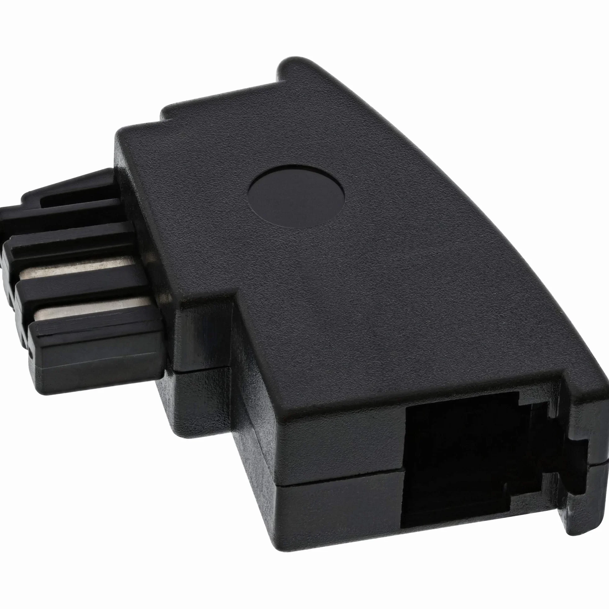 InLine 19841 Adaptateur tAE-n mâle RJ11 Femelle Noir