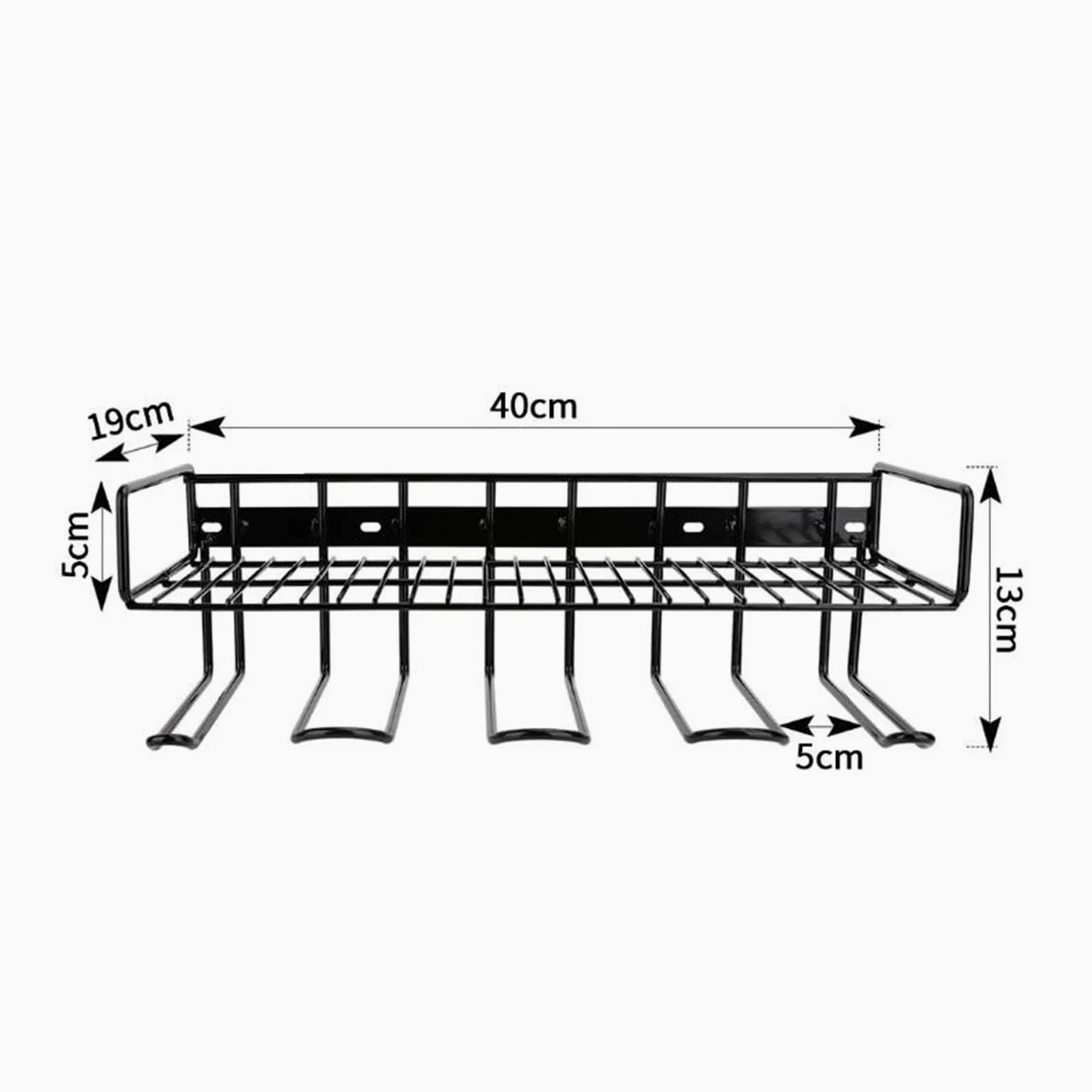 Organisateur Mural Robuste pour Outils électriques, Support de Rangement Durable pour Outils de Garage d'atelier. Ce Support Comprend Un