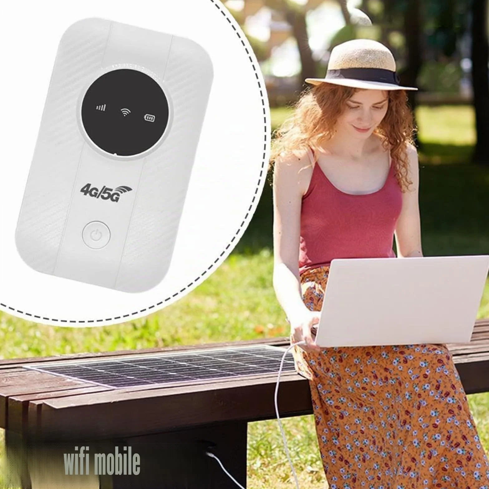 Routeur WiFi portable de voyage sans fil mobile haut débit point d'accès temporaire