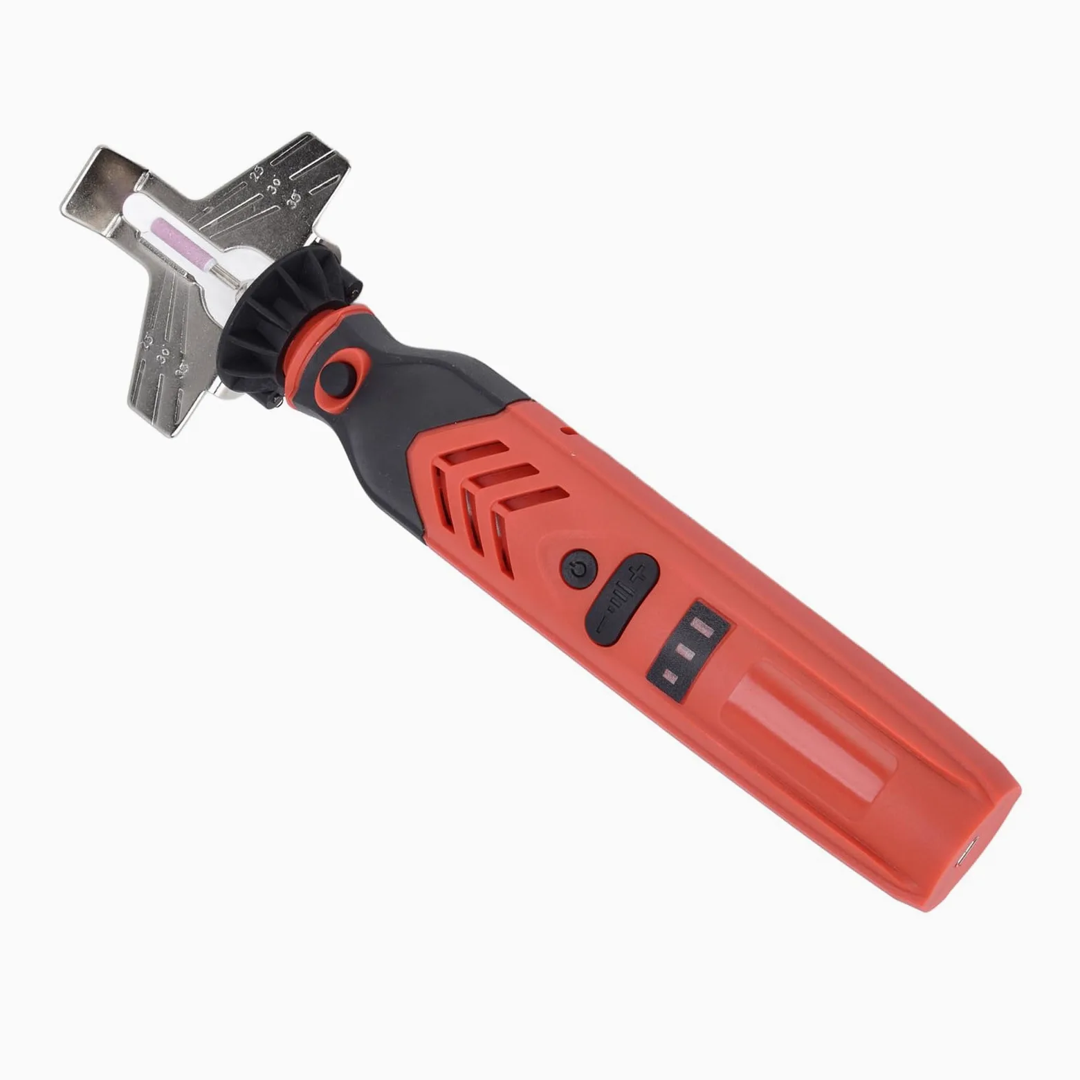 Wakects Affûteur de Tronçonneuse, Outil électrique Durable sans Fil, Haute Vitesse 5000-18000 TR/Min pour Le Jardin et l'extérieur