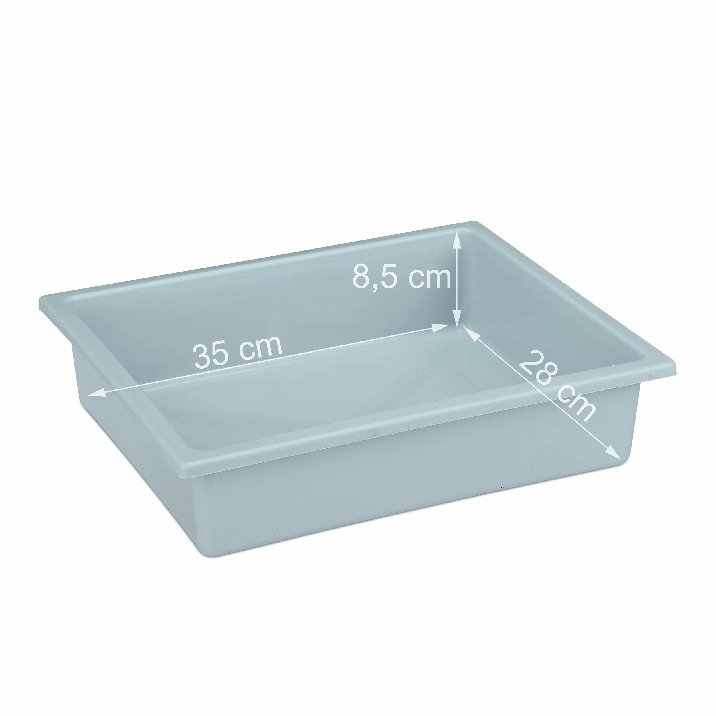 Relaxdays Table pour Plante avec roulettes, bac et tiroir, Bois, Plastique, 120 x 97 x 48 cm, Gris