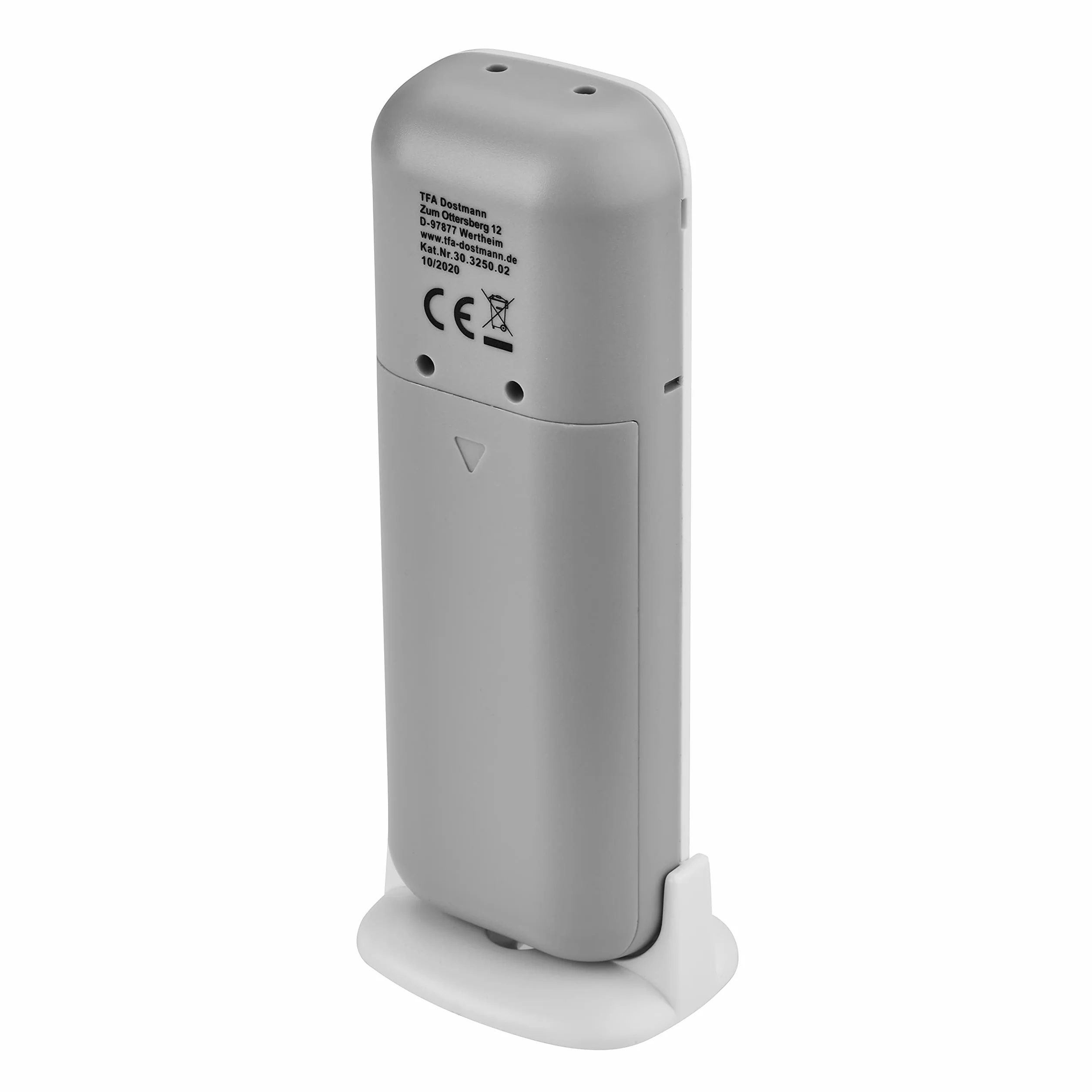 TFA Dostmann thermomètre numérique sans fil XENA HOME, 30.3074.10, surveillance du climat intérieur, avec capteur extérieur, anthracite