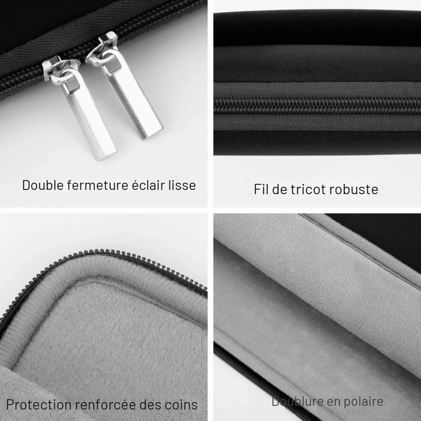 Housse Ordinateur Portable 13 Pouces Compatible MacBook Pro M4 M3 M2 M1 14 Pouces MacBook Air M4 M3 M2