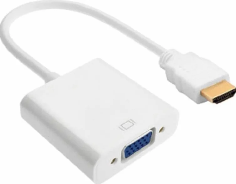 Adaptateur HDMI vers VGA Blanc