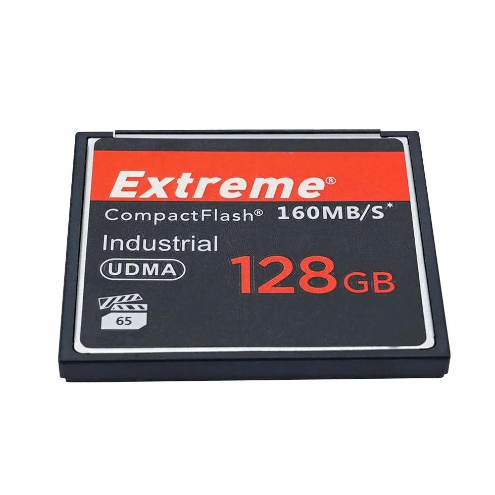 Carte mémoire flash compacte 128 Go pour photographe professionnel