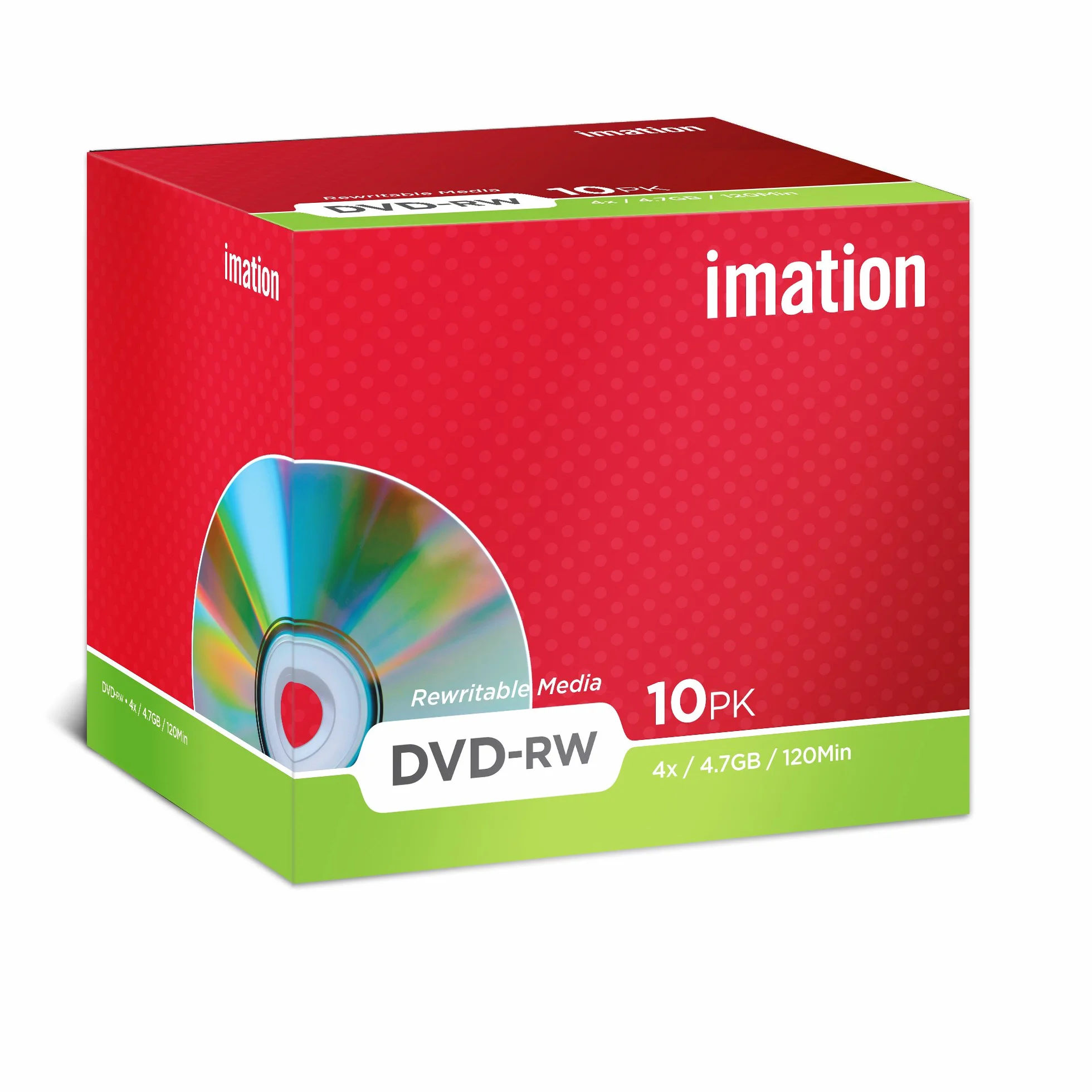 Imation DVD-RW 4x 4.7GB 10 sztuk