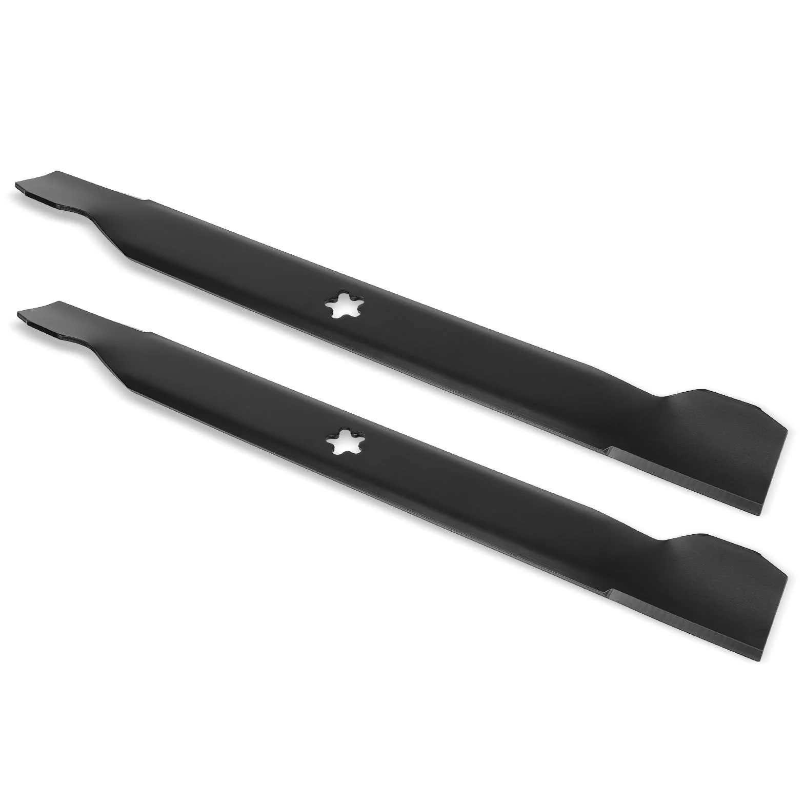 Lot de 2 lames de tondeuse 138971 pour tracteur de pelouse Craftsman/Hus Qvarna/Pou LAN 106,7 cm, lames de rechange pour 532138971, 127843, 134149, 531307224