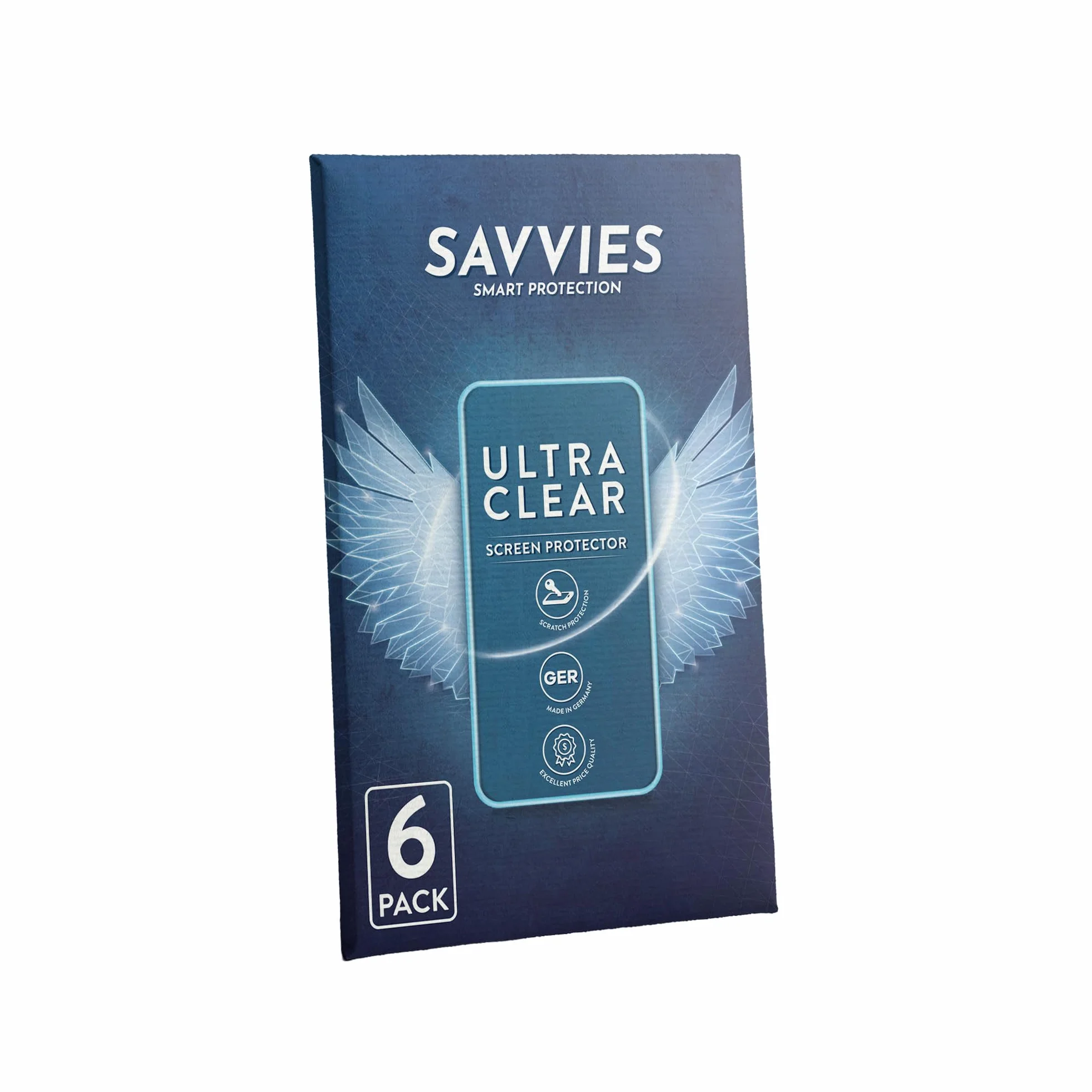 Savvies Protection Ecran pour Blackview W50 Pro 1.45" 6 Pièces - Film Protection Ultra Clair