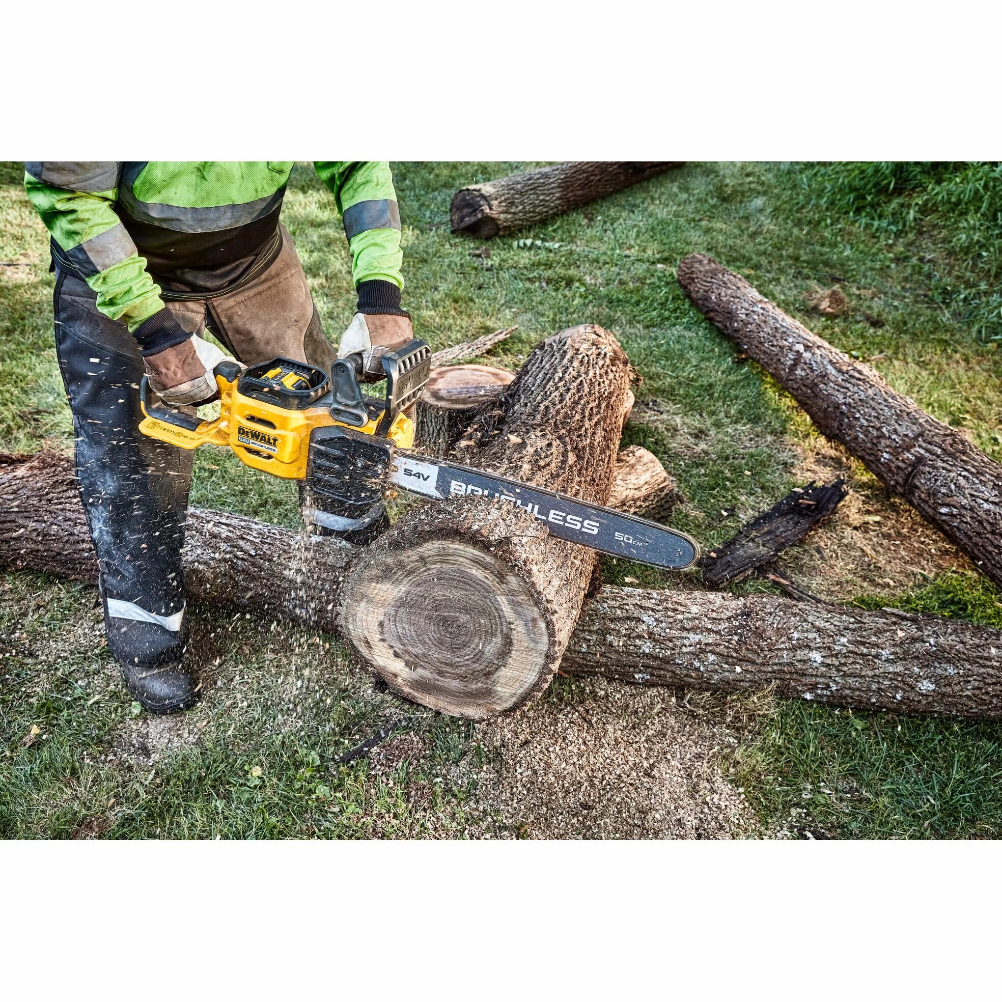 DEWALT Dewa Akku-Kettensaege, 50 cm Base 54 V | DCMCS575N-XJ