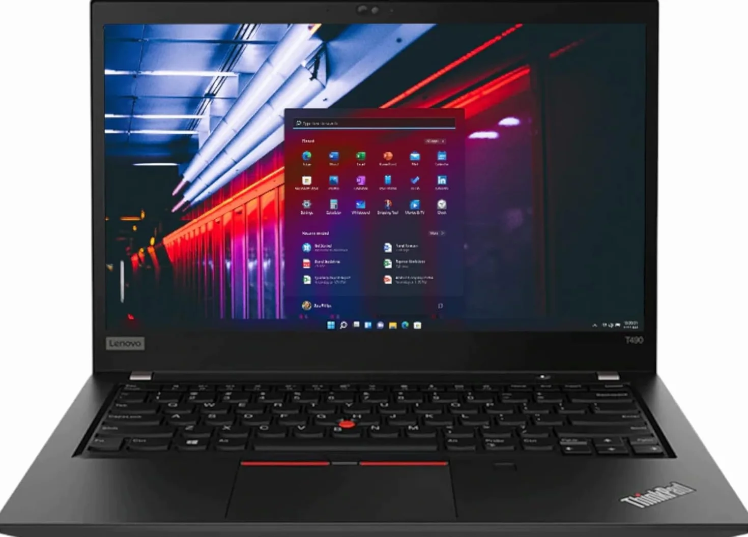 Lenovo ThinkPad T490 i5-8265U Ordinateur portable 14" FHD 16 Go 256 Go Webcam Win 11 Pro Garantie 24 mois reconditionné