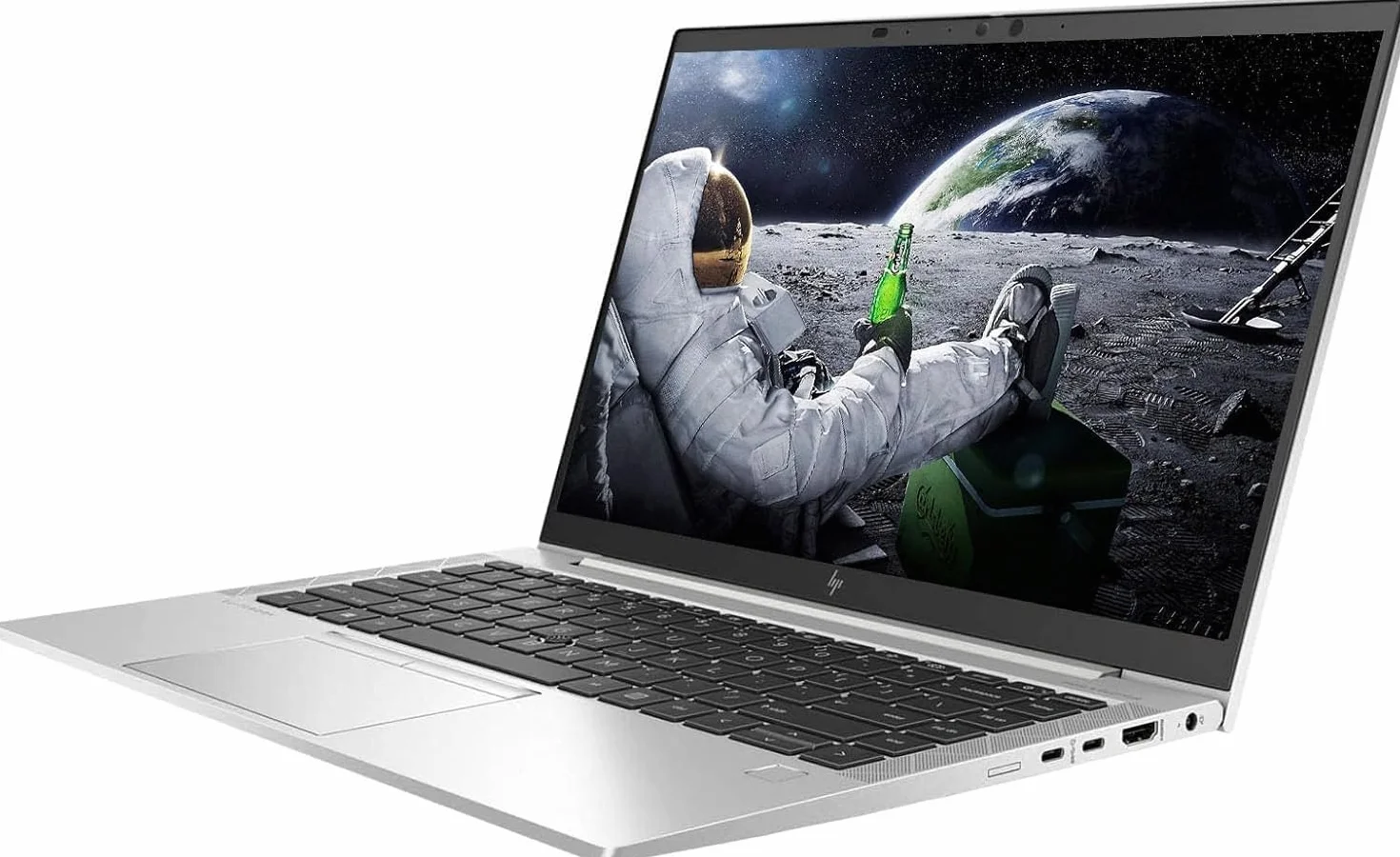 HP EliteBook 845 G8 Ordinateur Portable Professionnel 14'' FHD AMD Ryzen 5 Pro 5650U 16 Go RAM SSD 512 Go Windows 11 Pro Reconditionné