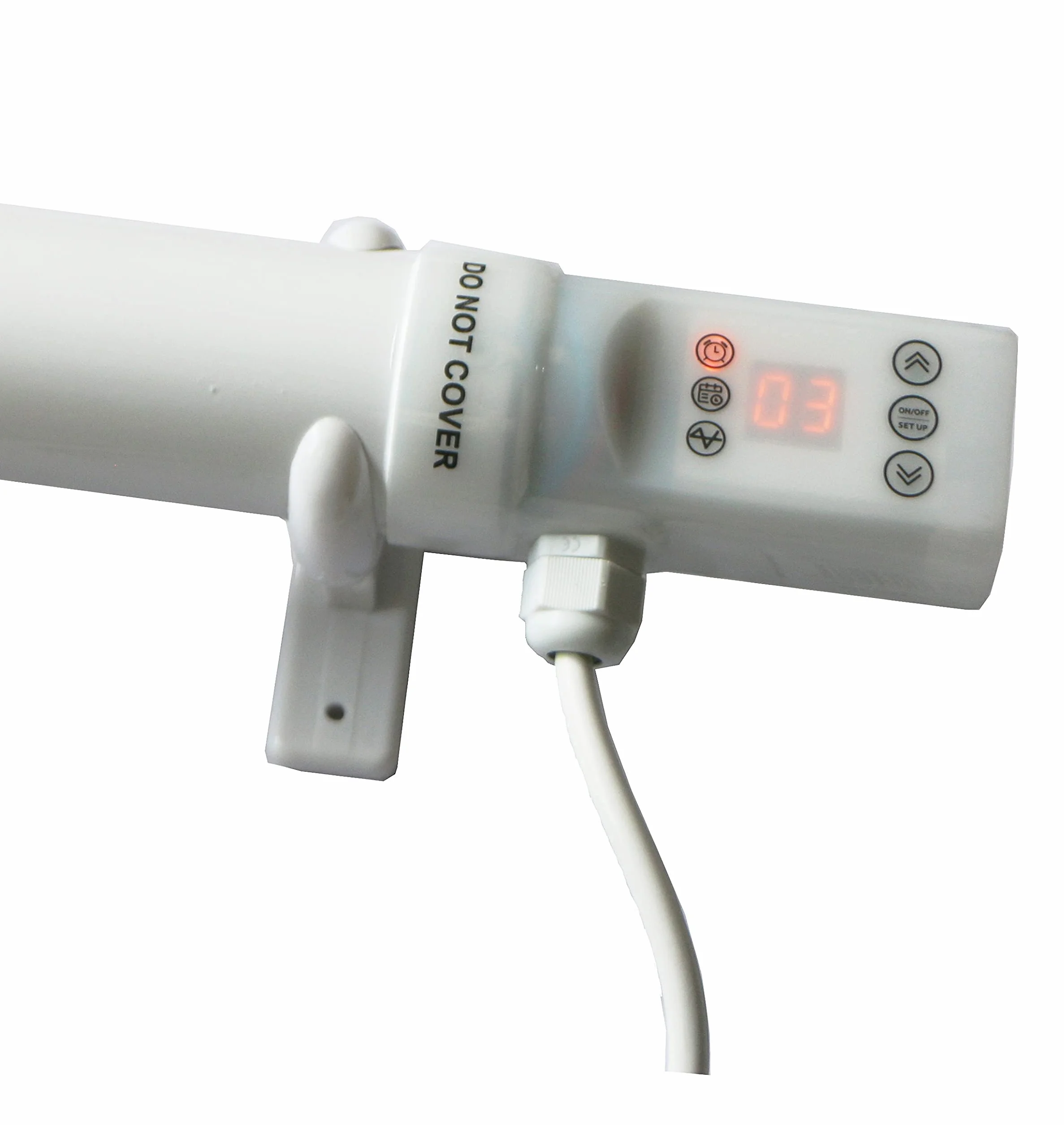 Mylek Chauffage tubulaire 60 W 340 mm minuterie numérique découpe thermique