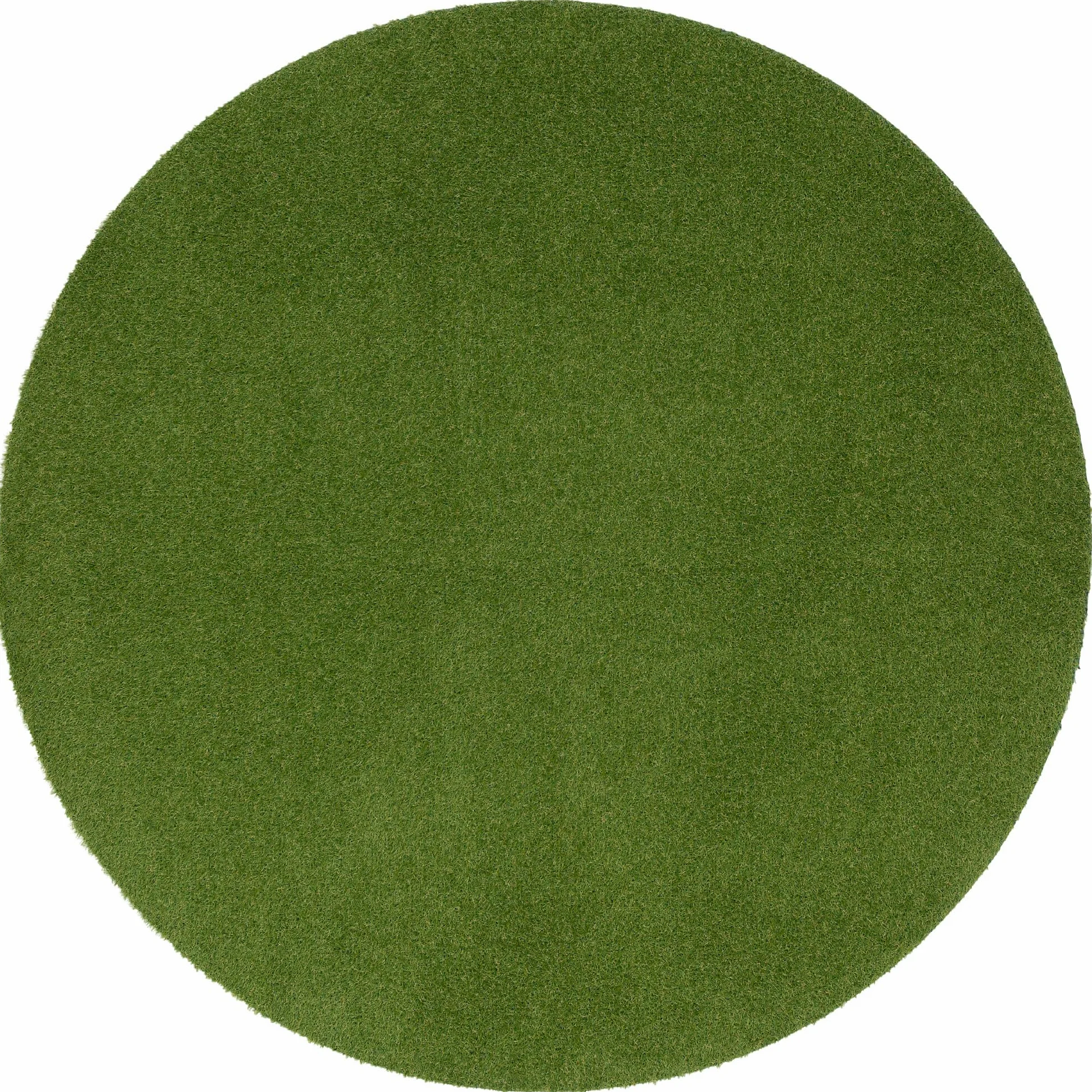 Snapstyle Wembley - Tapis Type Luxe Gazon Artificiel Rond - pour Jardin, Terrasse, Balcon - Vert 3 Tailles Disponibles