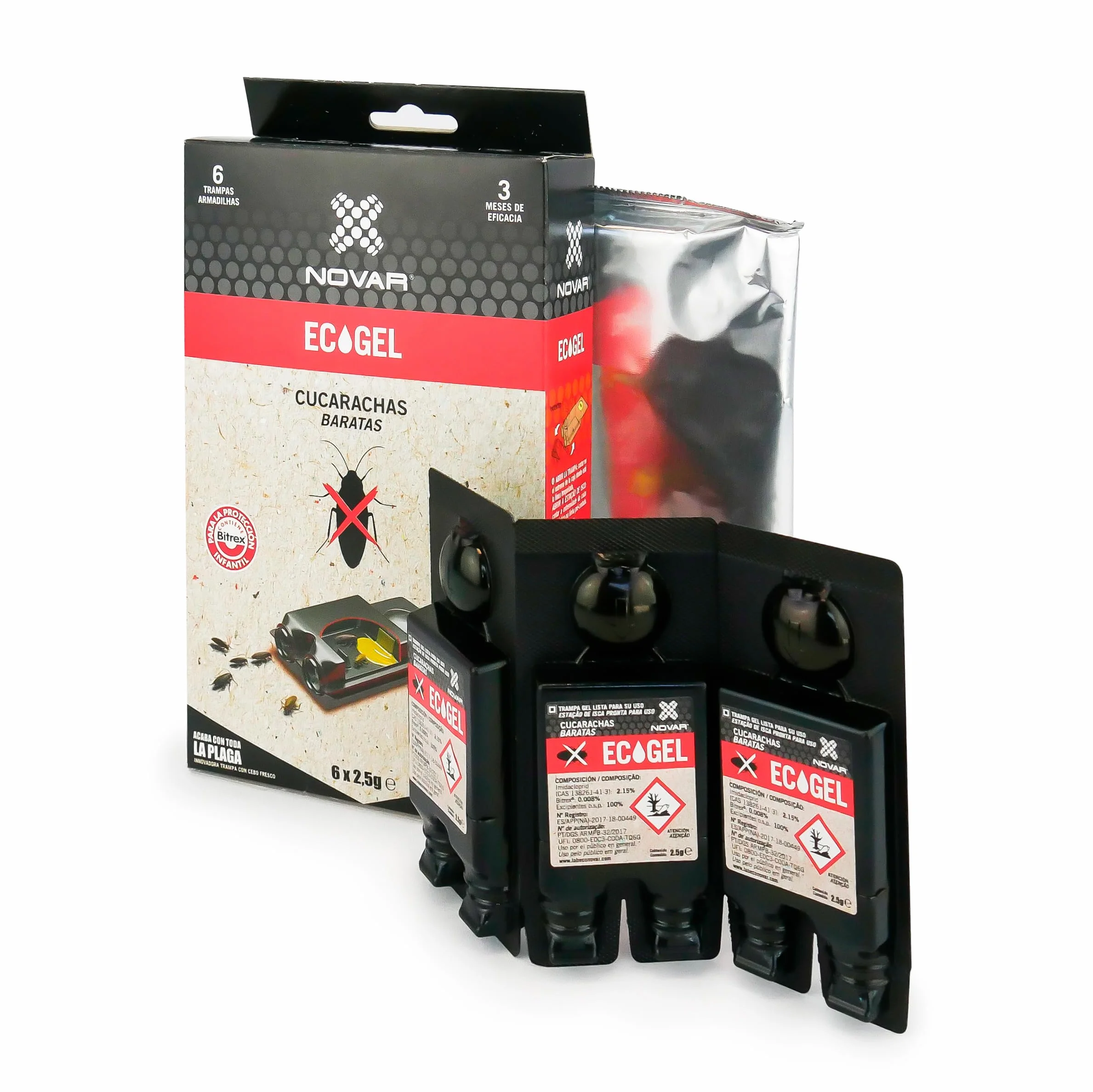 Piège Cafard Mortel avec Bitrex pour Tous Types de Cafards