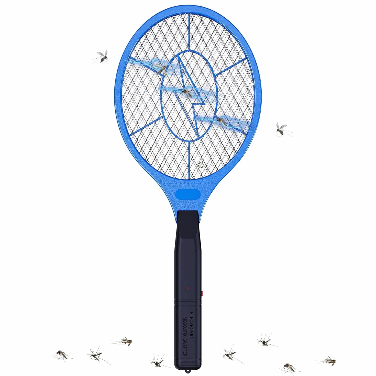 PARENCE. Raquettes Electriques Anti Insectes Lot de 2 - Piles AA