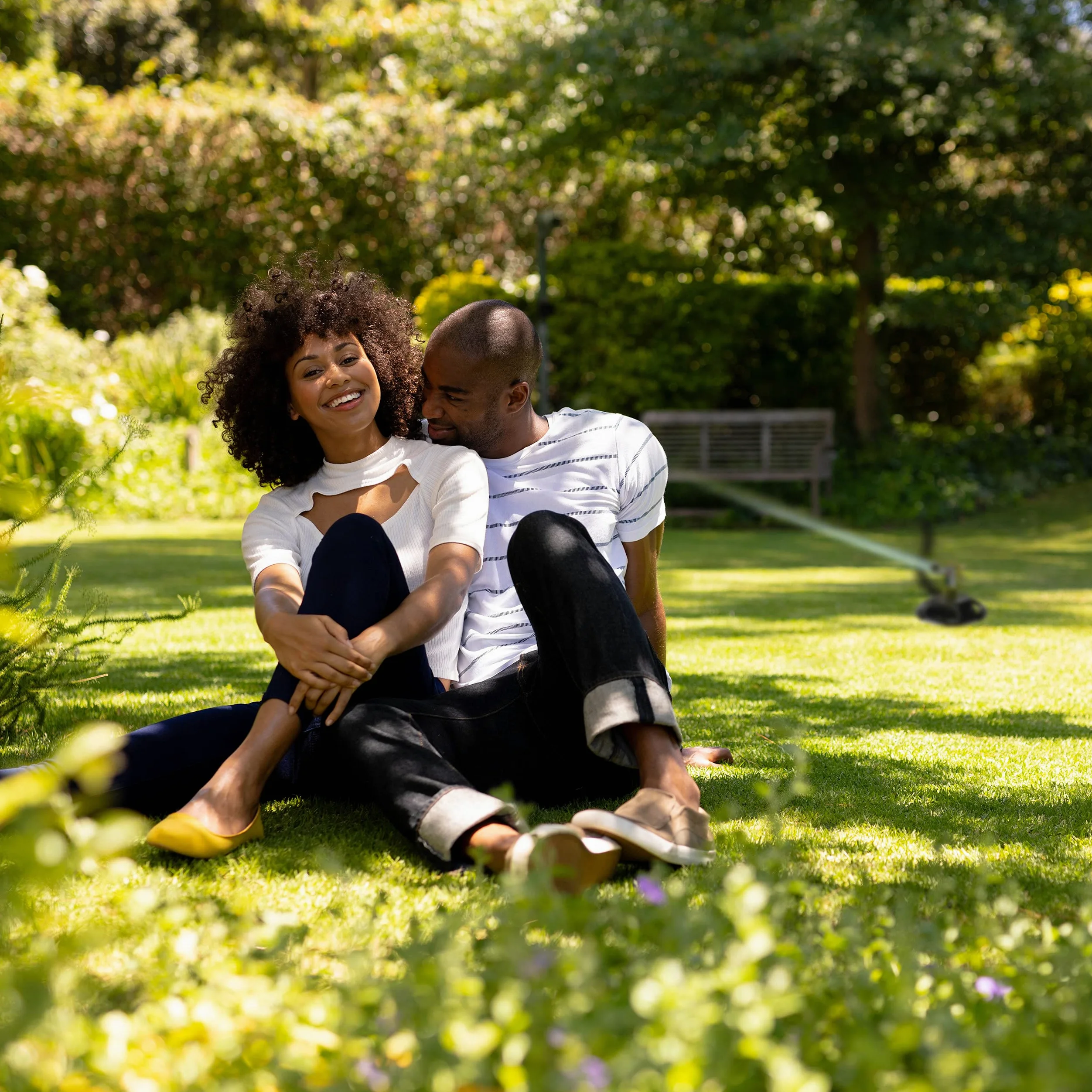 Relaxdays Arroseur de Jardin, Pratique pour irriguer Les Surfaces allant Jusqu’à 450 m², portée 12 m, 360°, Noir