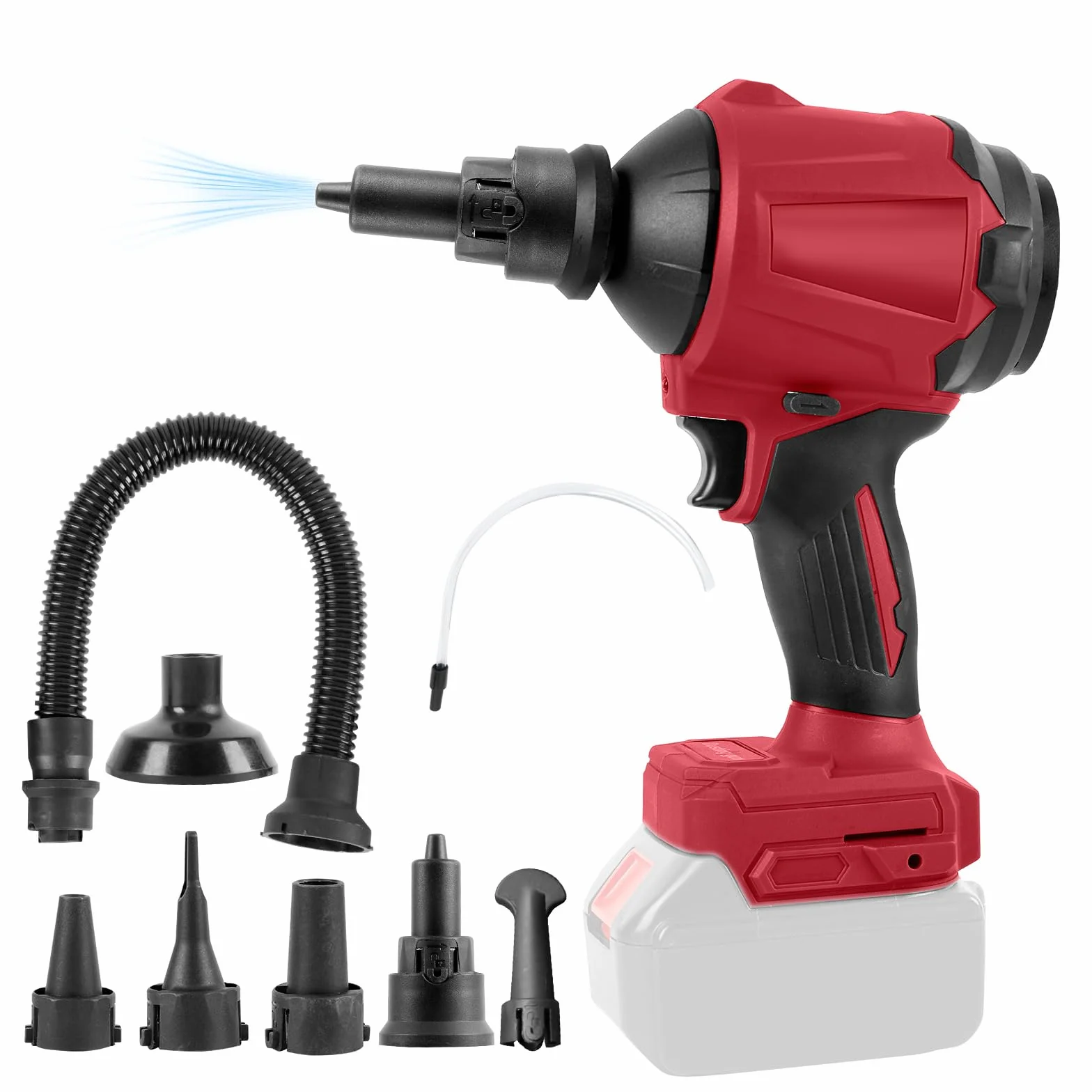 Souffleur sans fil pour batterie Milwaukee M18 18 V, 40 000 tr/min, 447 MPH, moteur en continu, pour atelier, maison et voiture (sans batterie)